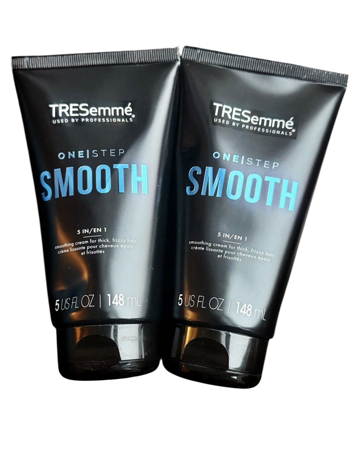 2X TRESemmé One Step Smooth 5-in-1 Cream Thick Frizzy Hair 5oz DISCONTINUED HTF