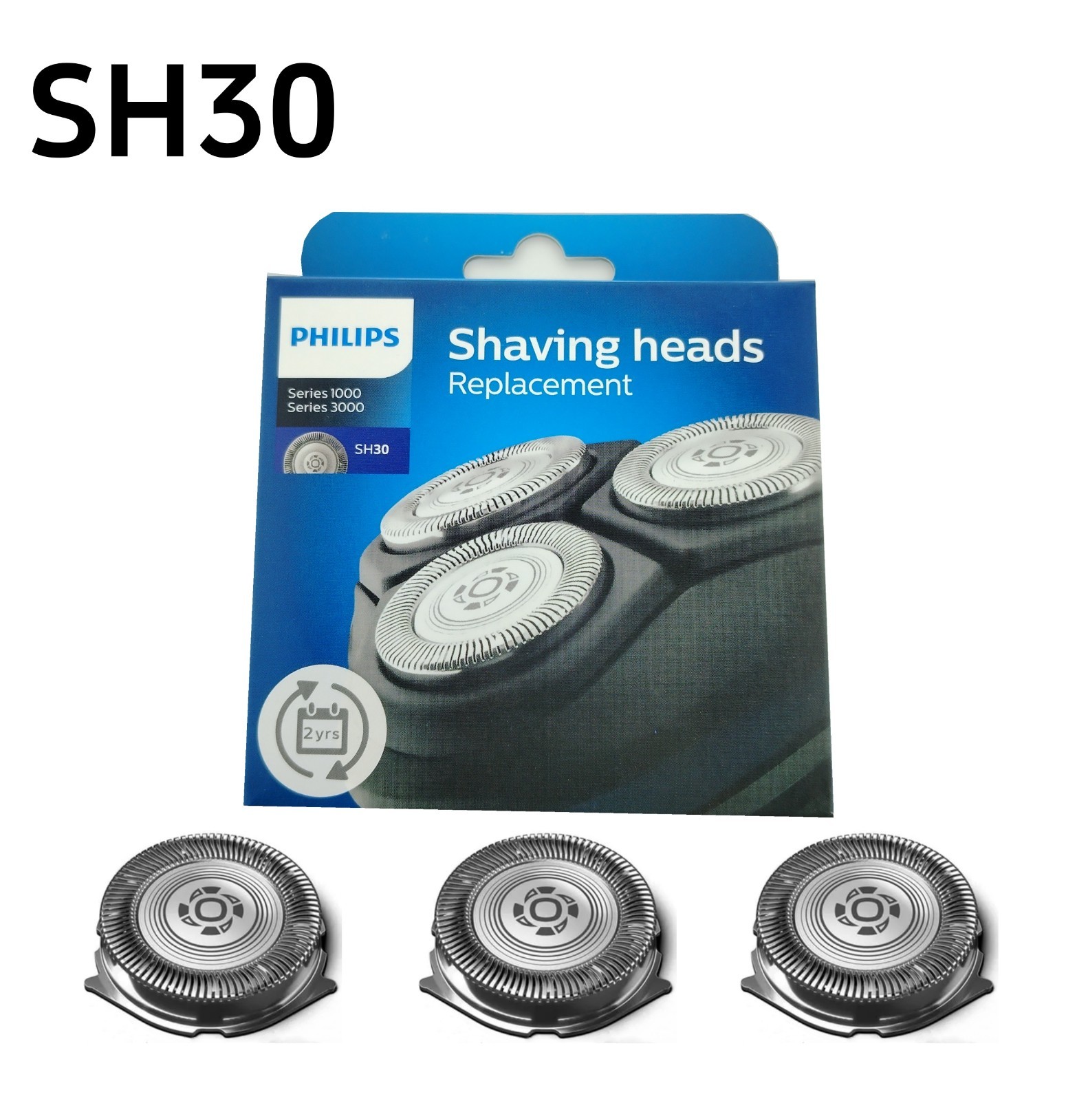 New Philips Norelco SH30/50 Replacement Head Series 3000 2000 1000 Blades
