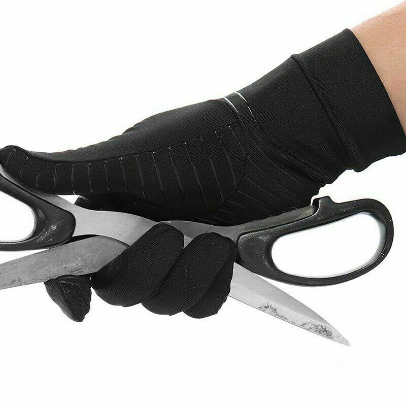 2 Pairs Copper Arthritis Compression Gloves Hand Joint Support Pain Relief Sport
