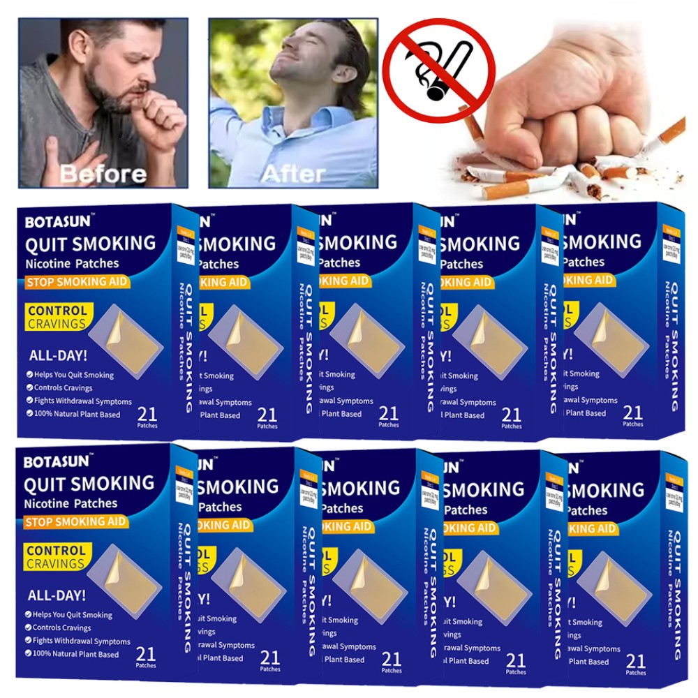Nicotine Transdermal Patches Help Quit Smoking Stop Smoking Aid Patch Body Care.