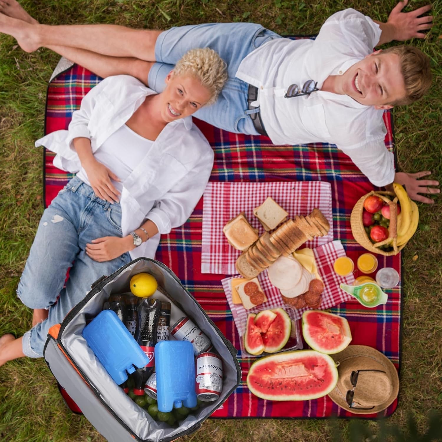 Durable Reusable Ice Packs 6.7″ – Perfect for Picnics & Camping Adventures