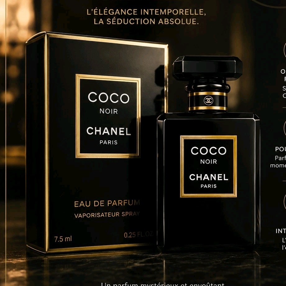 CHANEL Coco Noir Paris Eau de Parfum Spray Travel Size 7.5 ml