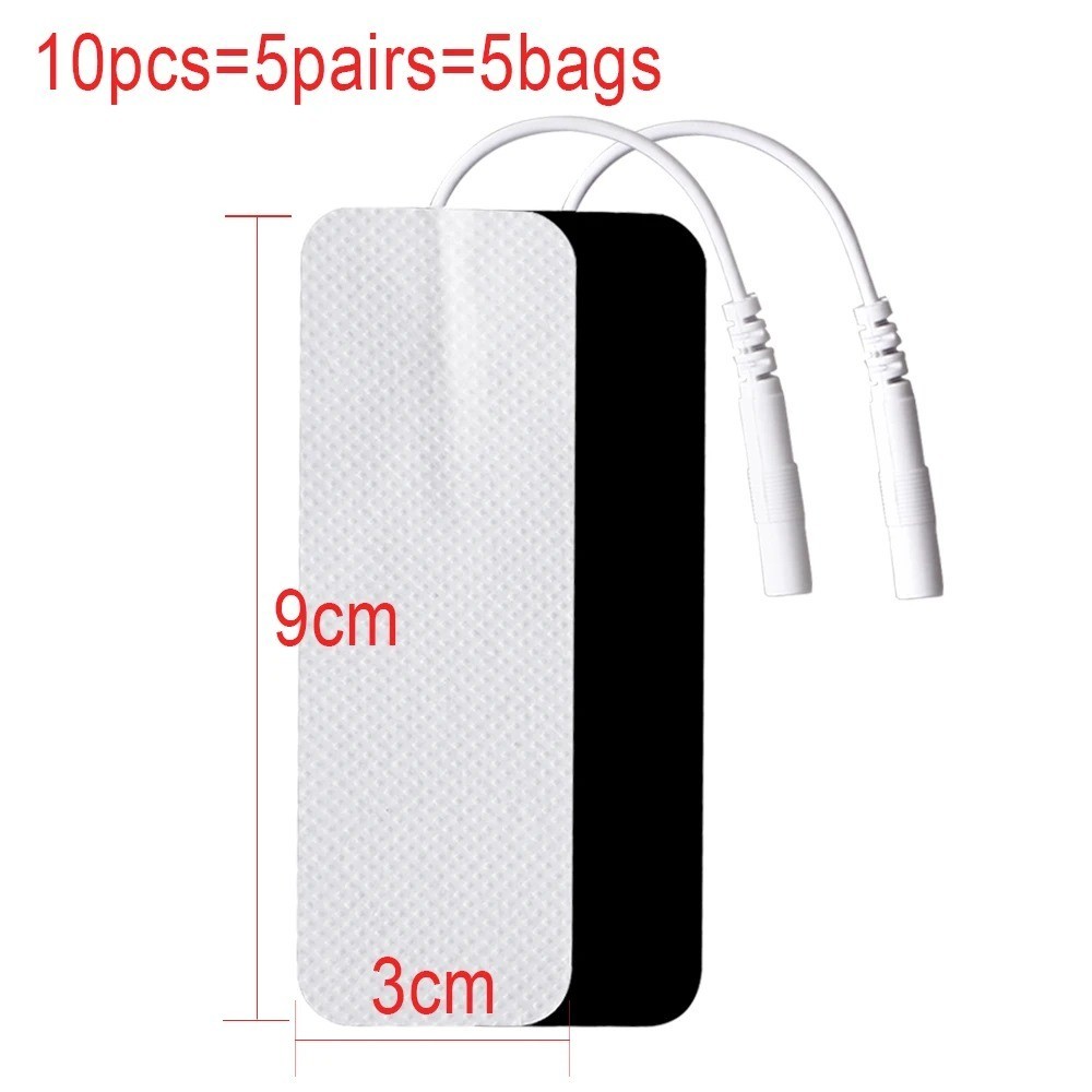 10/20PCS TENS EMS Electrode Pads Replacement Gel Pads Muscle Massager Patches