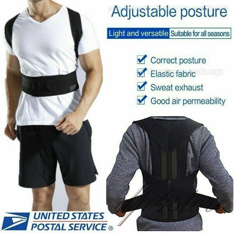 Posture Corrector for Women Men Back Brace for Upper and Lower Back Pain Relief