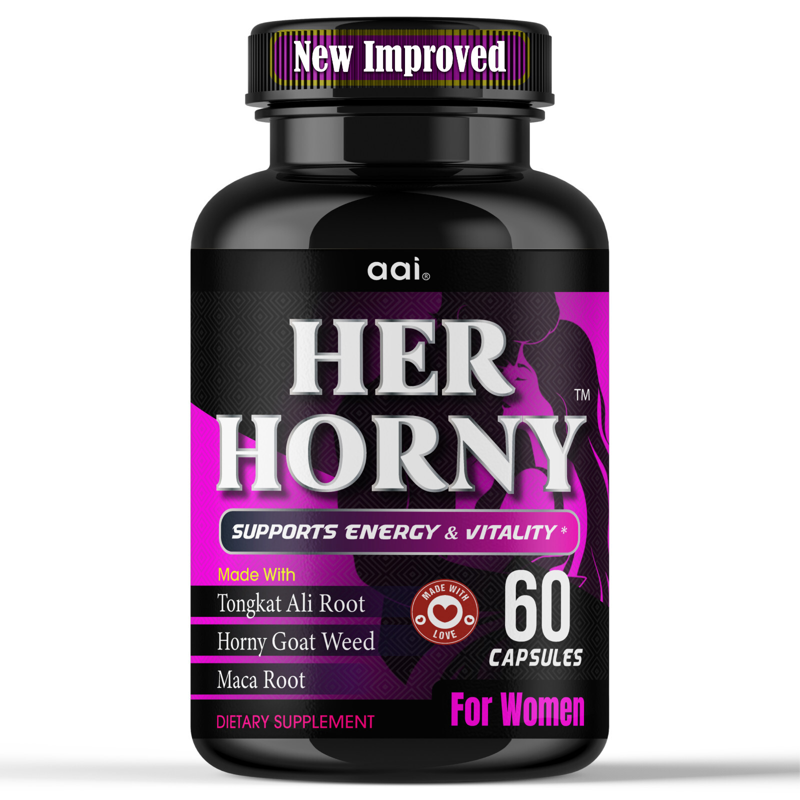 FEMALE AROUSAL PILLS, Libido Booster for Women, Female Enhancement Stamina 60Cap