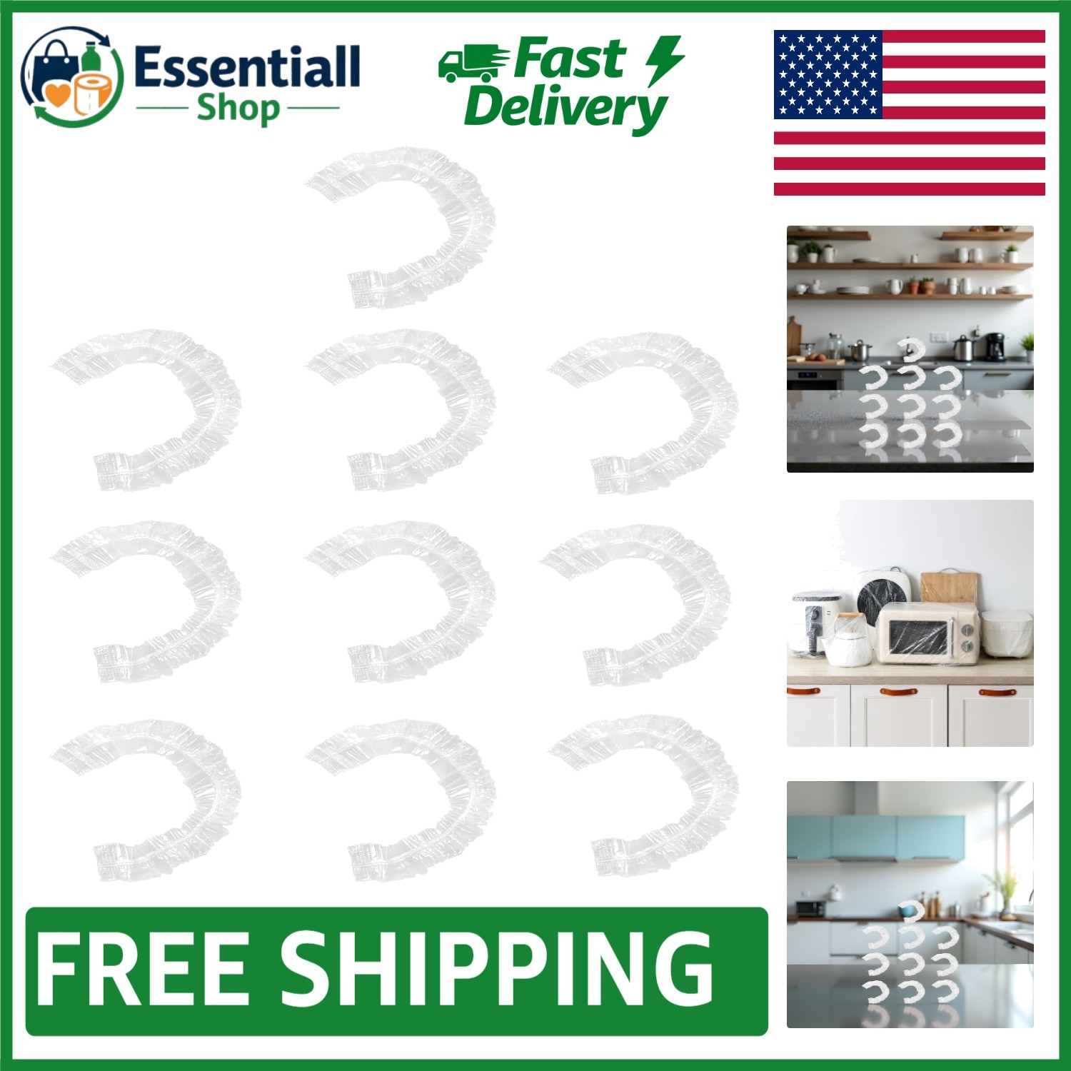 Easy-to-Use Clear Disposable Covers for Pressure Cookers and More – 10 Pack