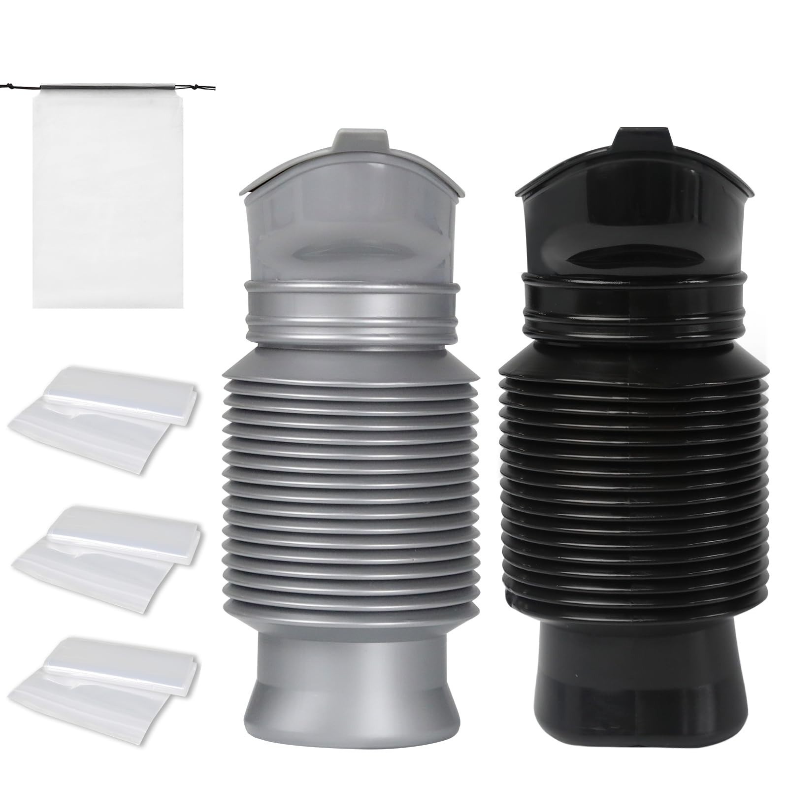 Portable Urinal for Men, 750ml Leak-Proof Travel Urinal