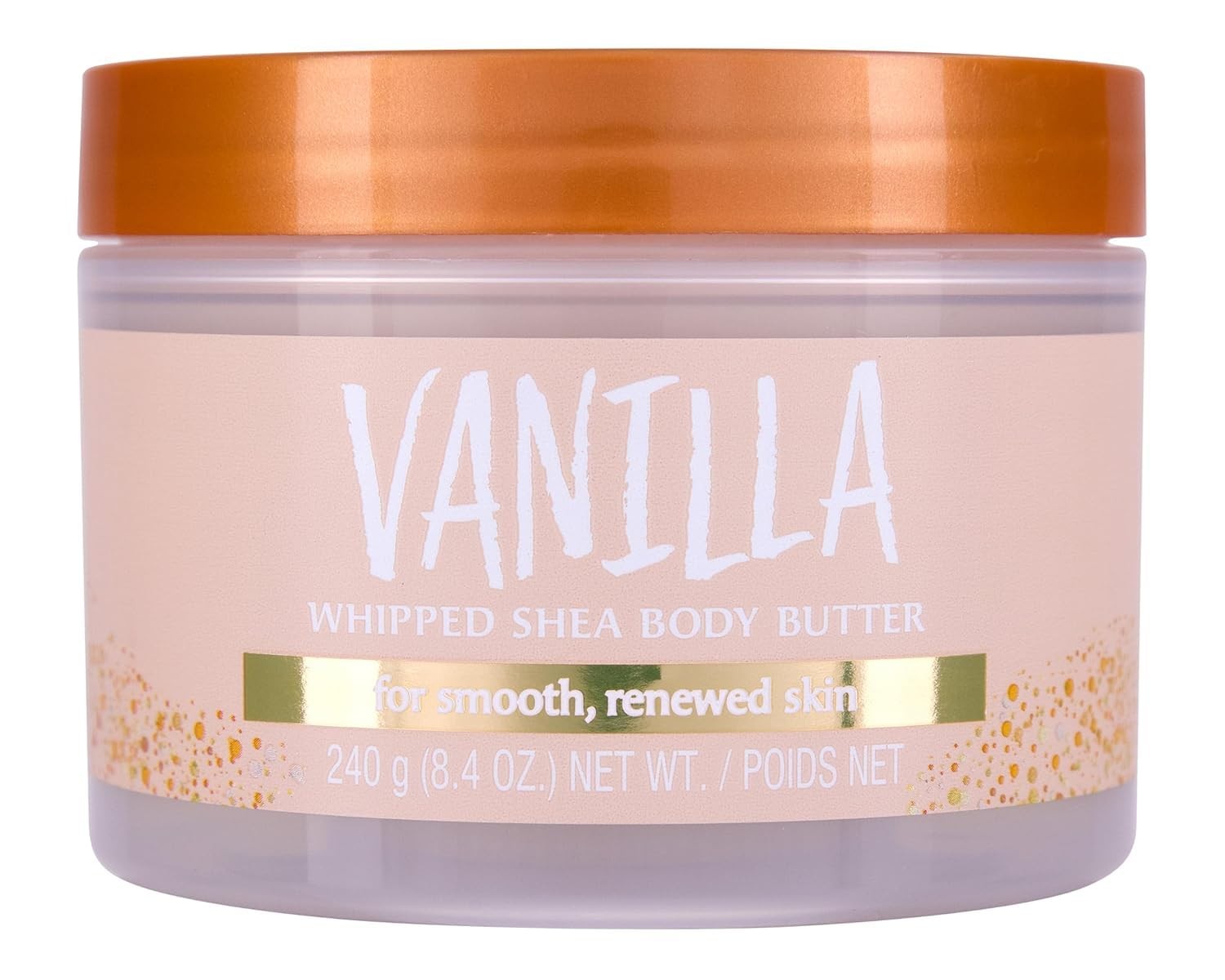 Tree Hut Vanilla Whipped Shea Body Butter, Long Lasting Moisturizer, 8.4 oz