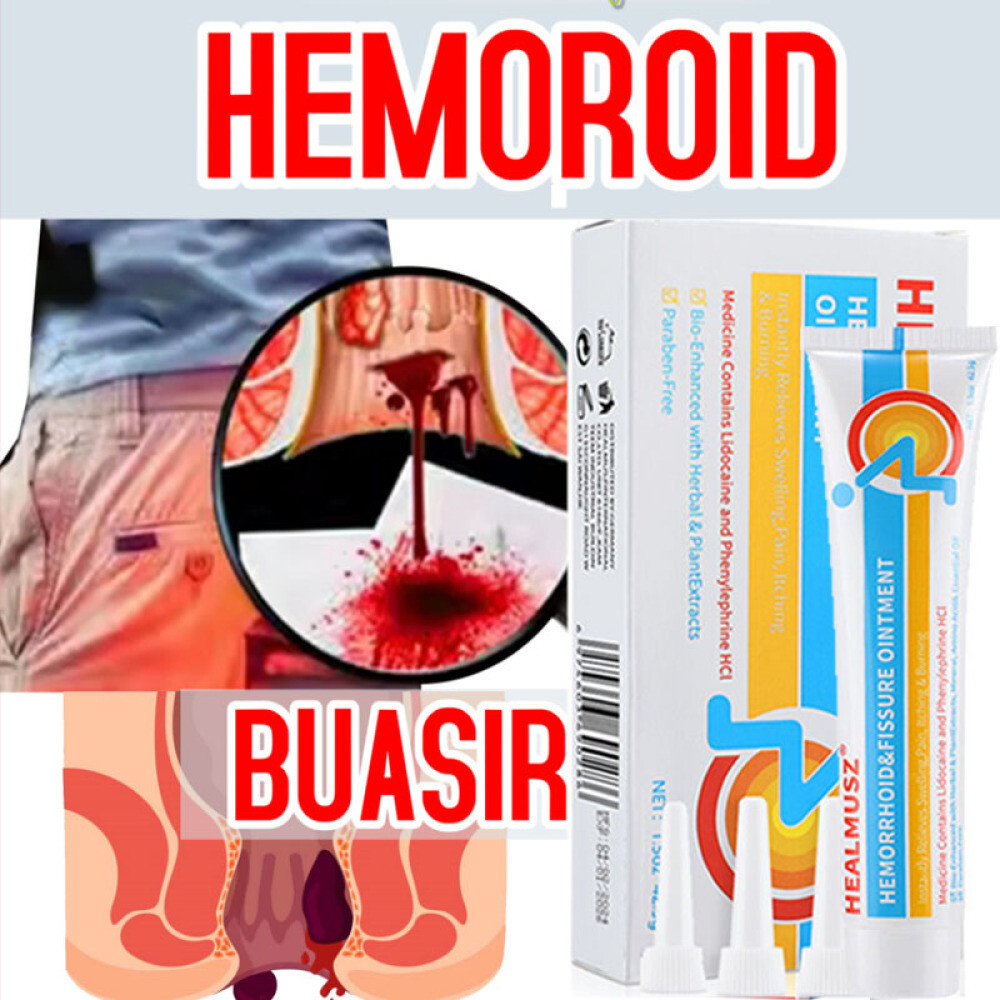 Hemorrhoids Remove Ointment Herbal Cream Relief Piles Pain Reduce Itching SALE