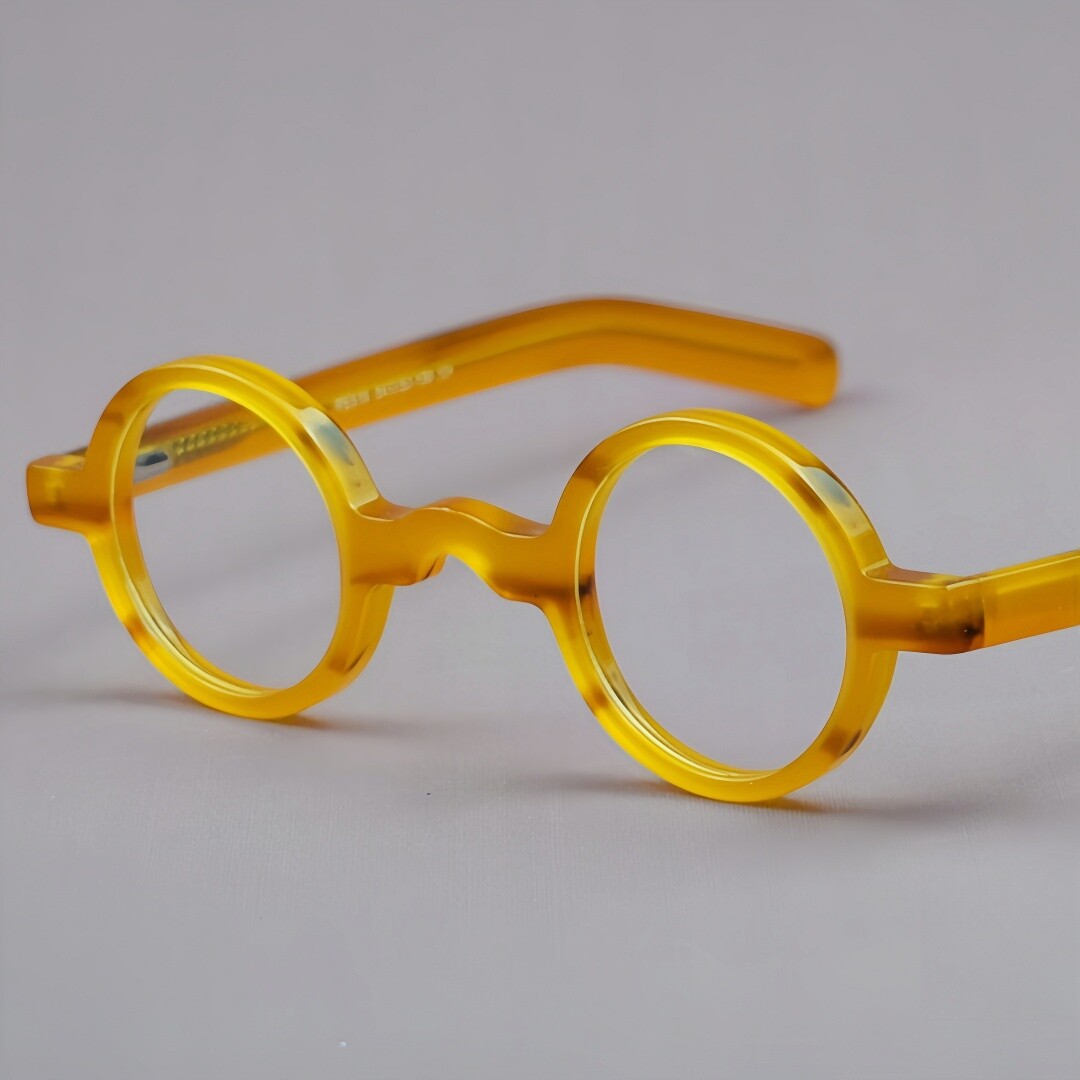 Retro Small Round Acetate Reading Eyeglasses Frames Hand Made Glasses Men Women