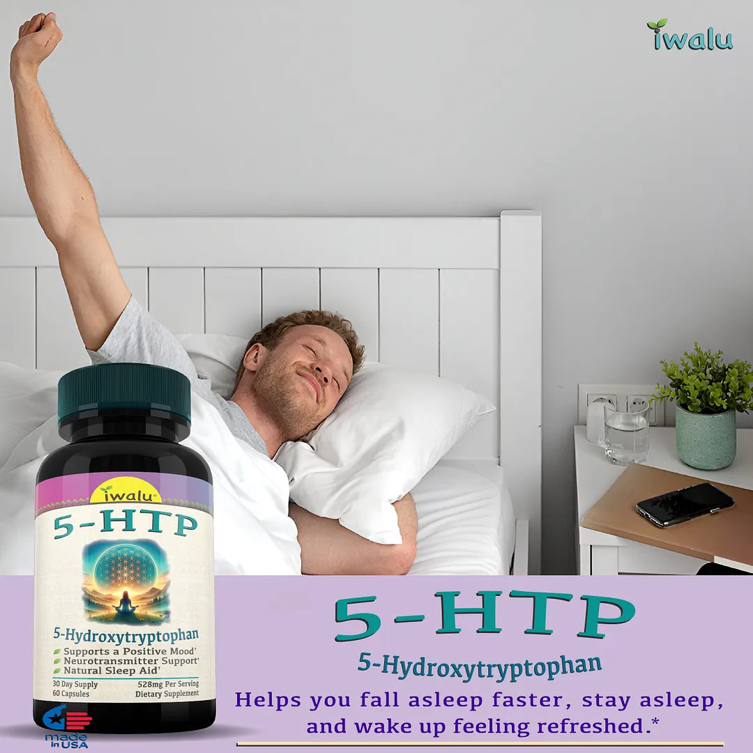 Griffonia Htp 5 | Best Supplement Capsule Pill Men Women FREE SHIP