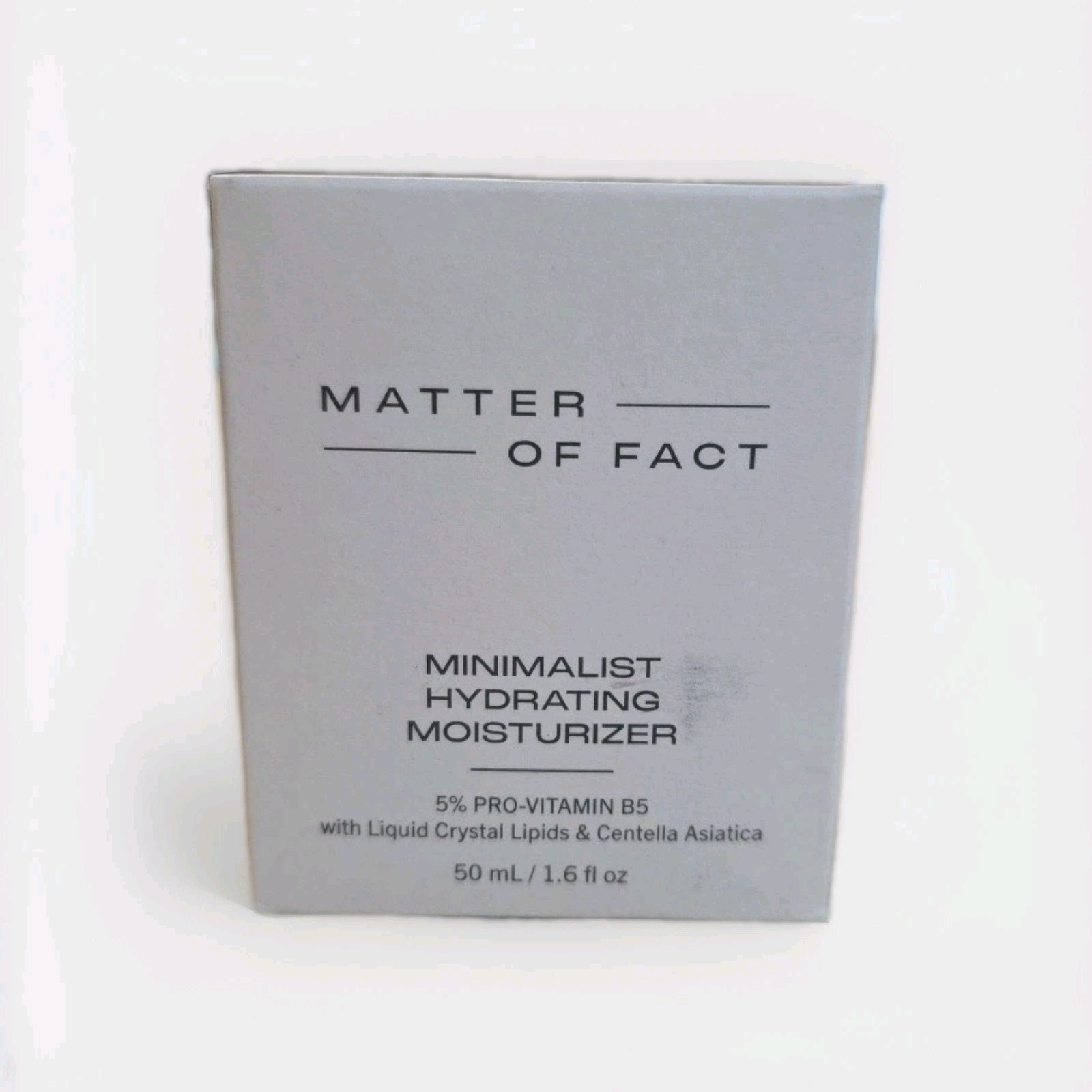 Matter of Fact Minimalist Hydrating Moisturizer with Pro-Vitamin B5 New In Box