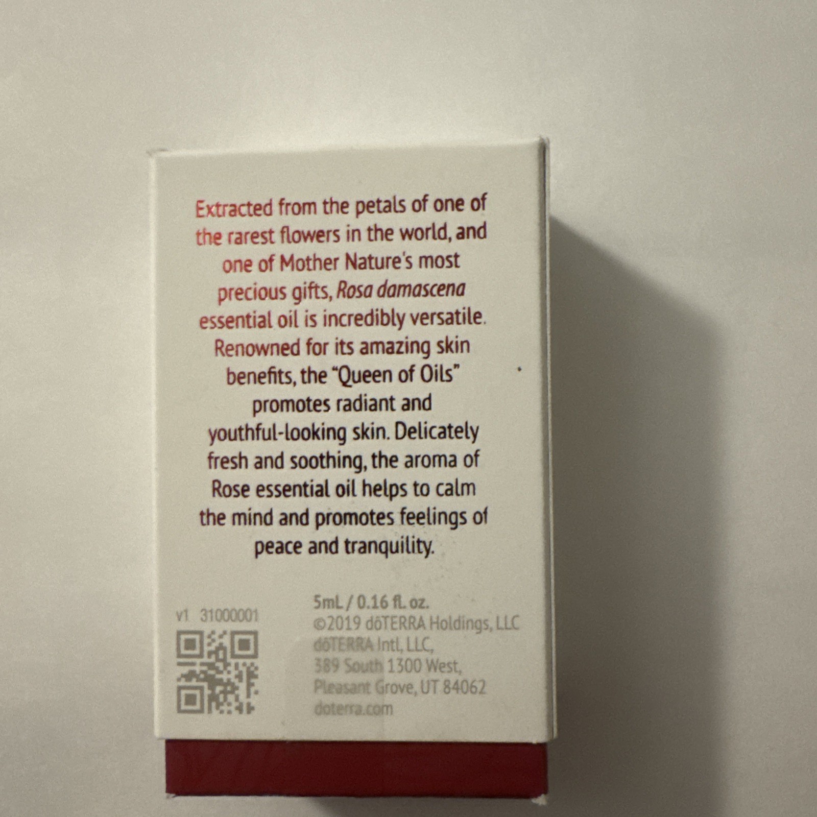 doTerra Rose Essential Oil 5ml 7/29 NEW SEALED