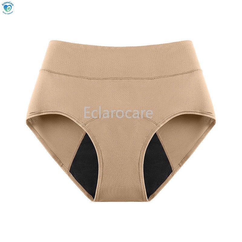6pcs Period Underwear Women 3-Layer Leak Protection Ventilation holes cotton
