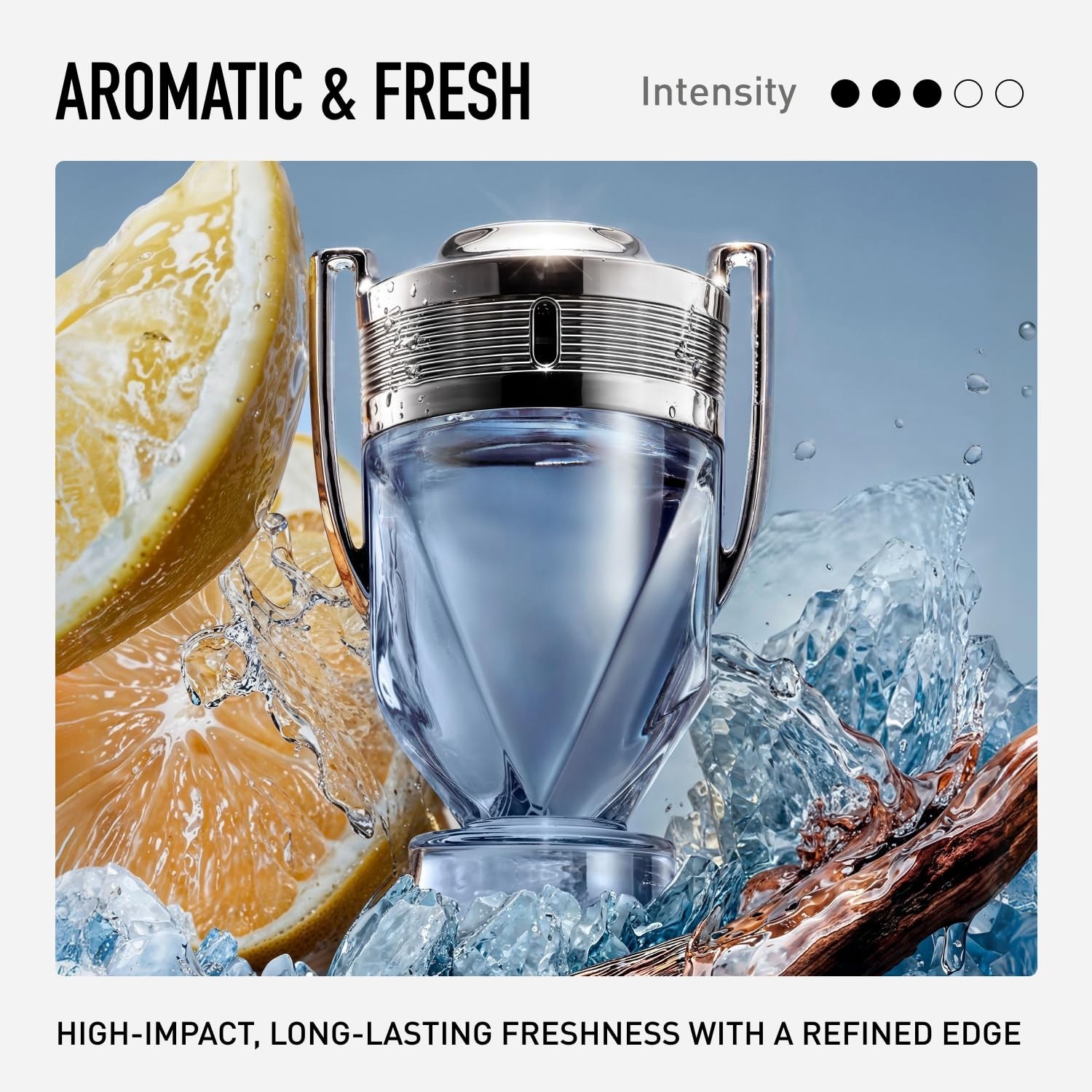 Men’s Woody Aquatic Cologne Spray Long Lasting Marine Citrus Gift