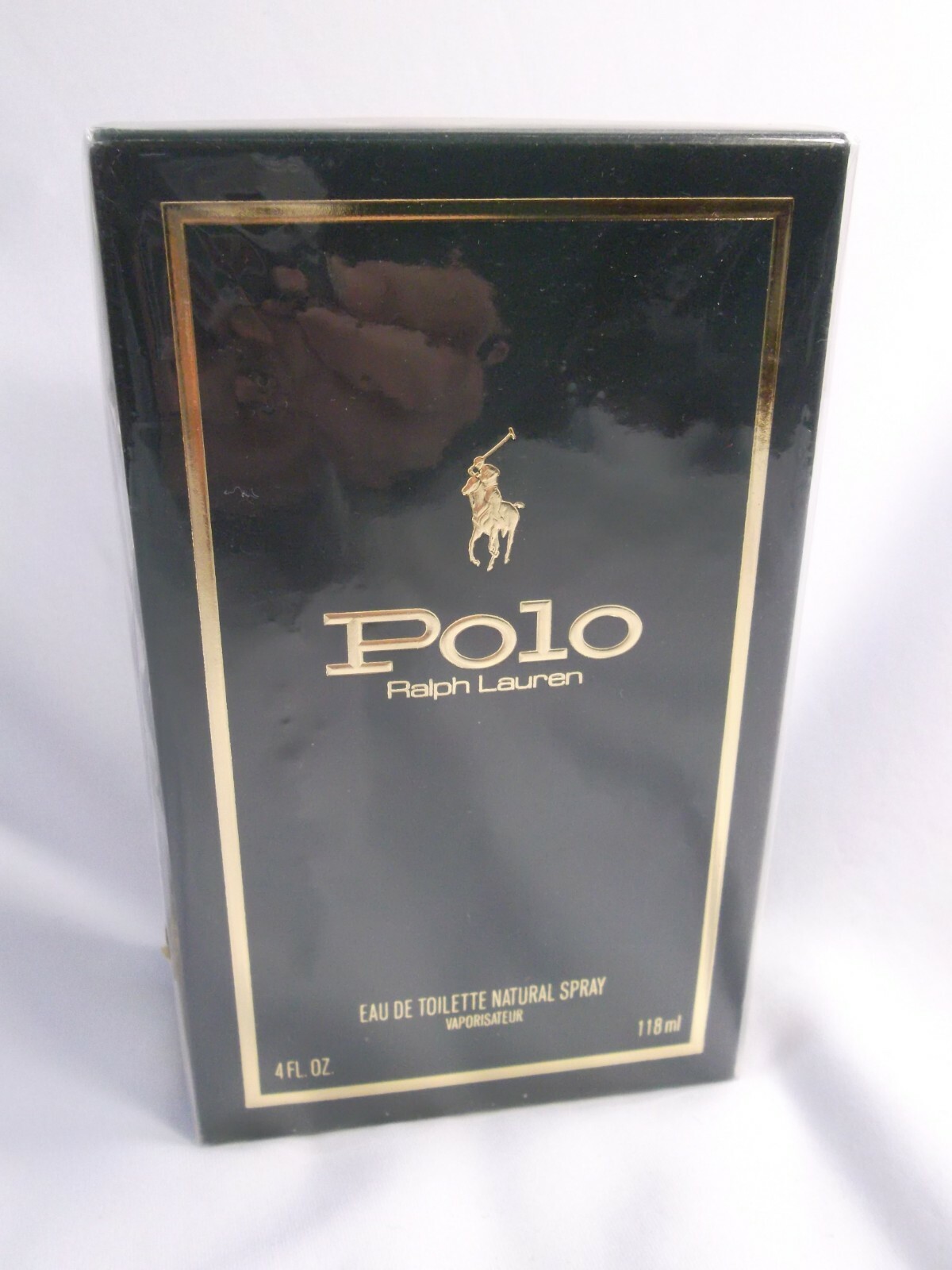 POLO Ralph Lauren Eau de Toilette Natural Spray 4oz NIB FACTORY SEALED BOX