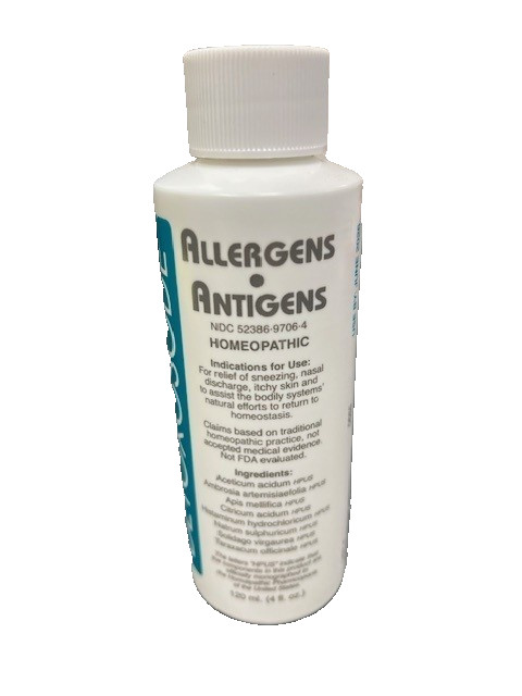 Detoxosode Homeopathic Remedy HVS Laboratories Allergens and Antergens