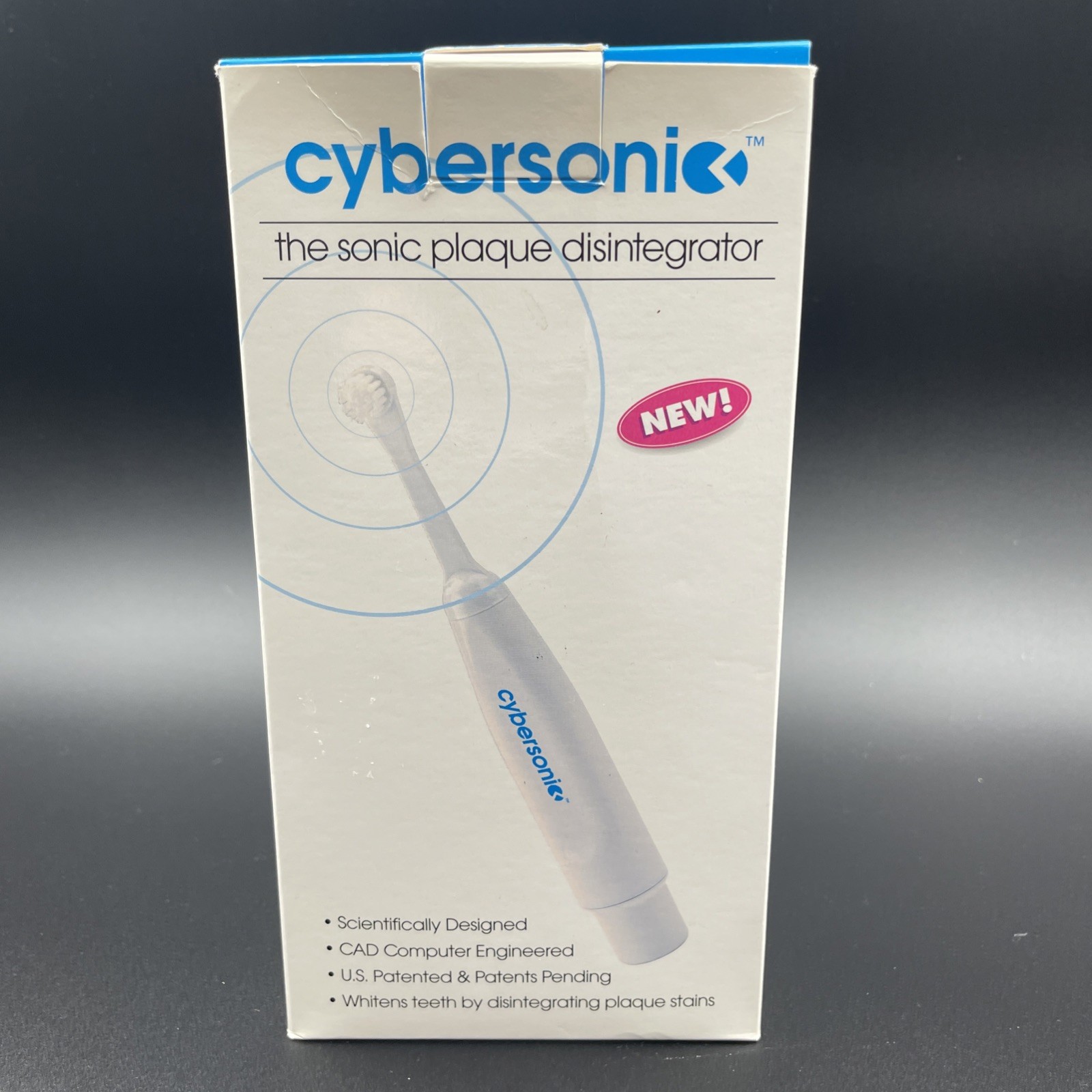 Cybersonic Classic Toothbrush Complete Sonic Oral Care System Model #A104