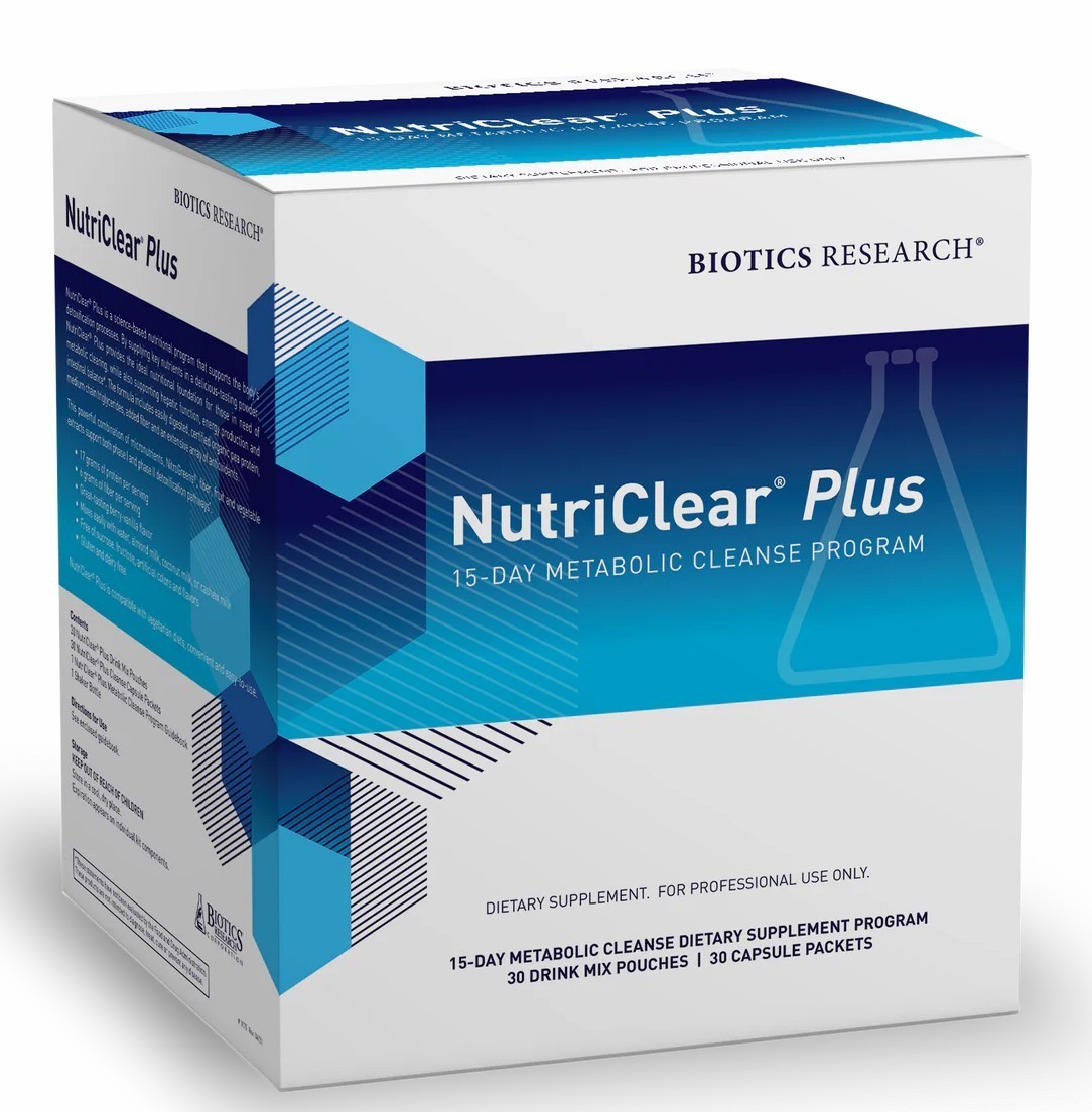 Biotics Research NutriClear Plus 15-Day Metabolic Cleanse Kit (Pouches & Packs)