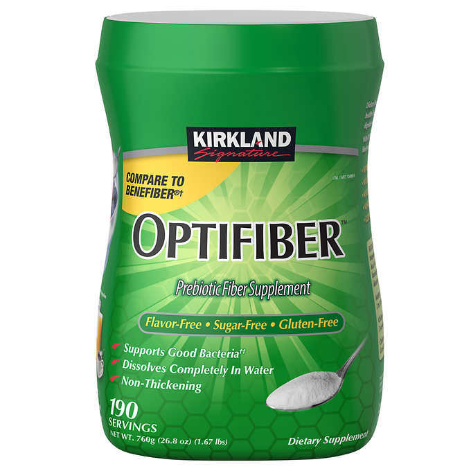 Kirkland Signature Optifiber Unflavored Sugar Free 190 Servings – 26.8 oz