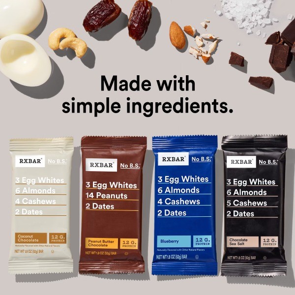 Protein Bars Variety Pack – 18.3oz/10ct