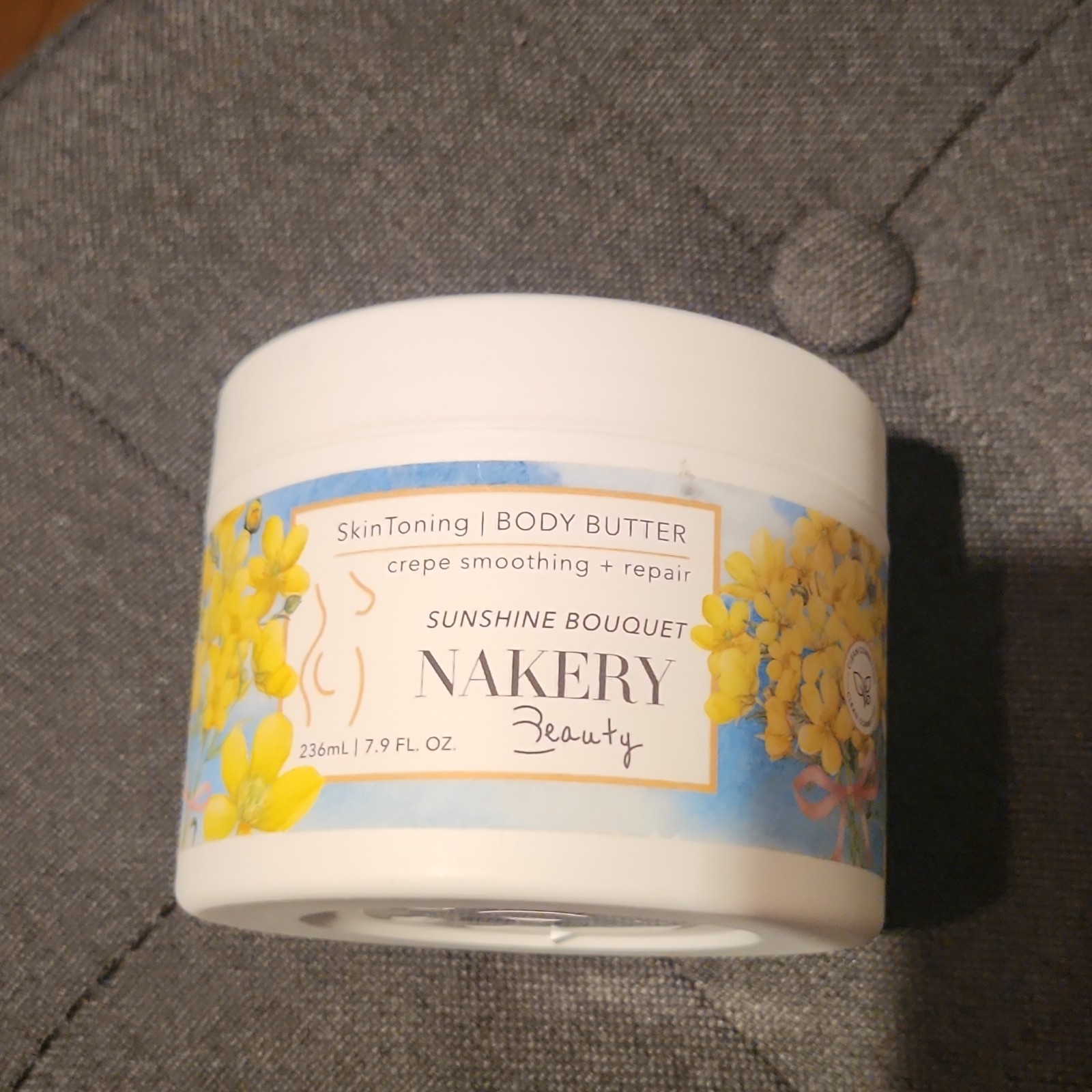 Nakery Beauty Sunshine Bouquet Body Butter SkinToning Orange Blossom 7.9 fl oz