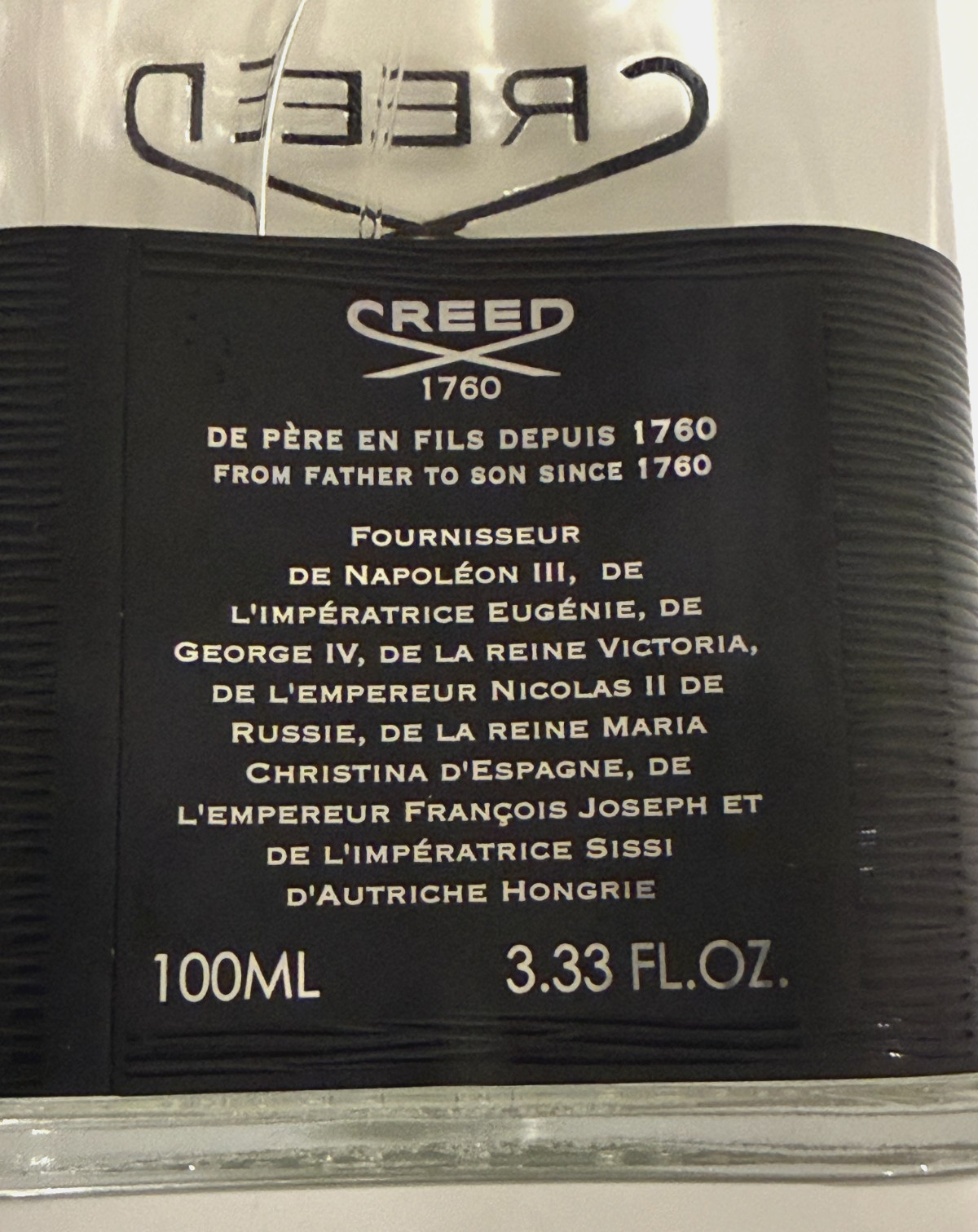 CREED AVENTUS EDP 3.4 OZ / 100 ML *Tester* 100% Genuine & Authentic