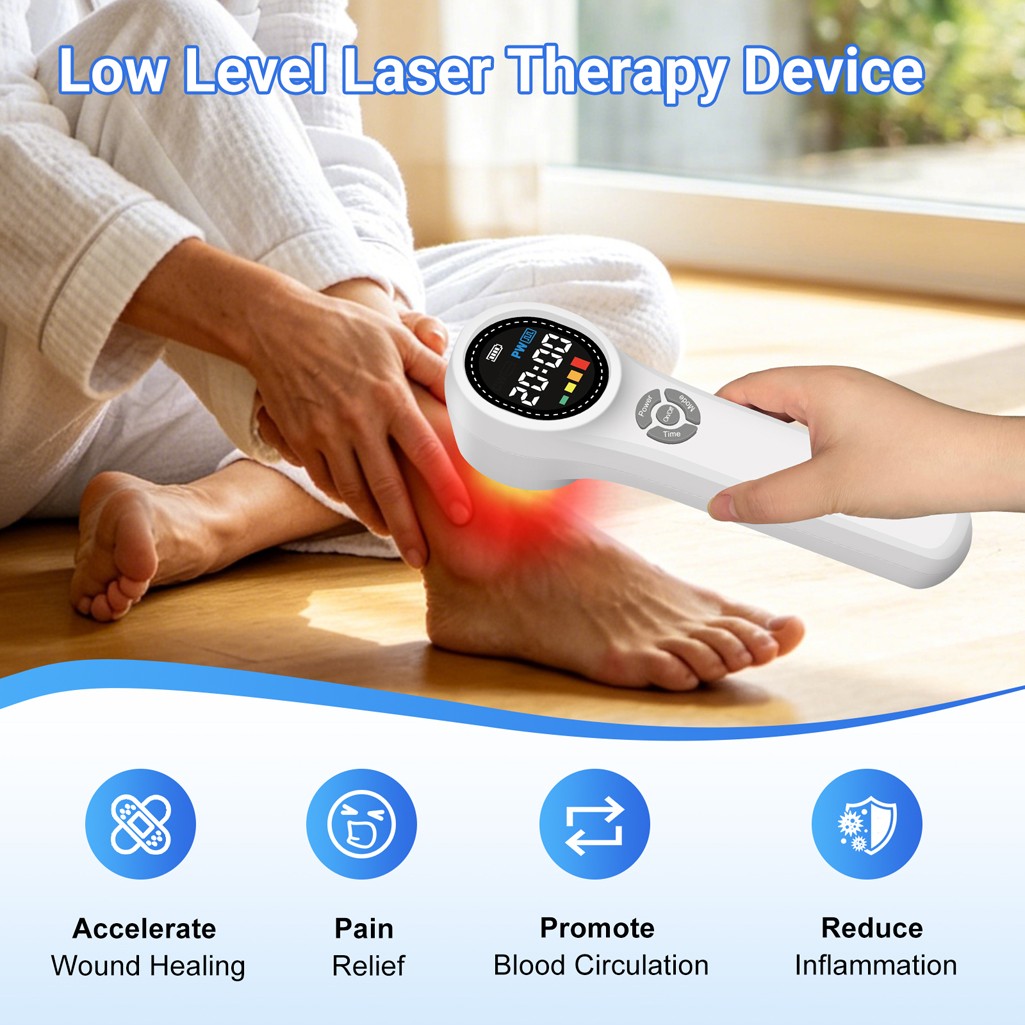 Cold Laser Therapy for Neck Pain Wounds & Joints Relief 16x660nm 4x810nm 4x980nm