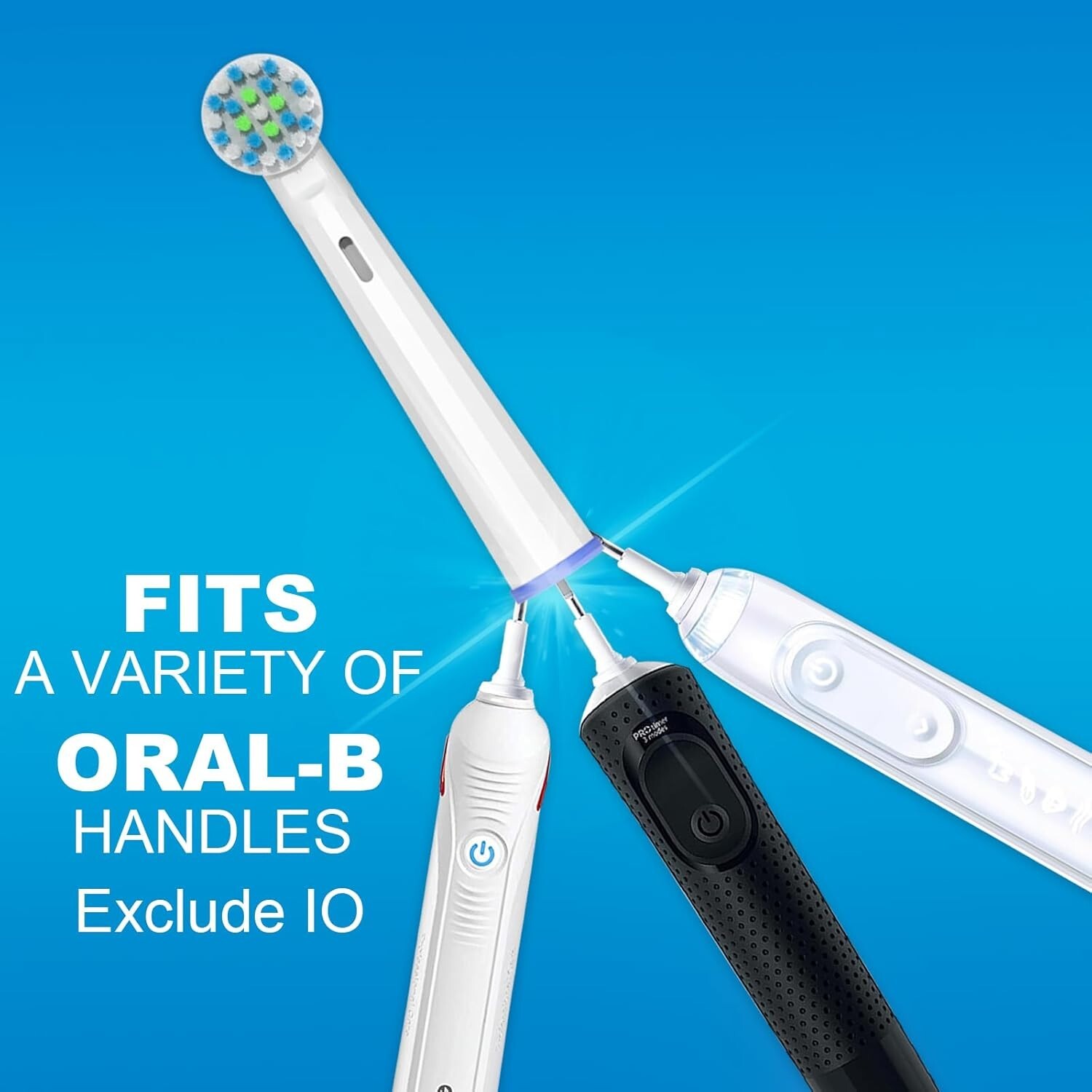 Replacement Toothbrush Heads for Oral B Pro 1000 Replacement Heads,Braun Repl…