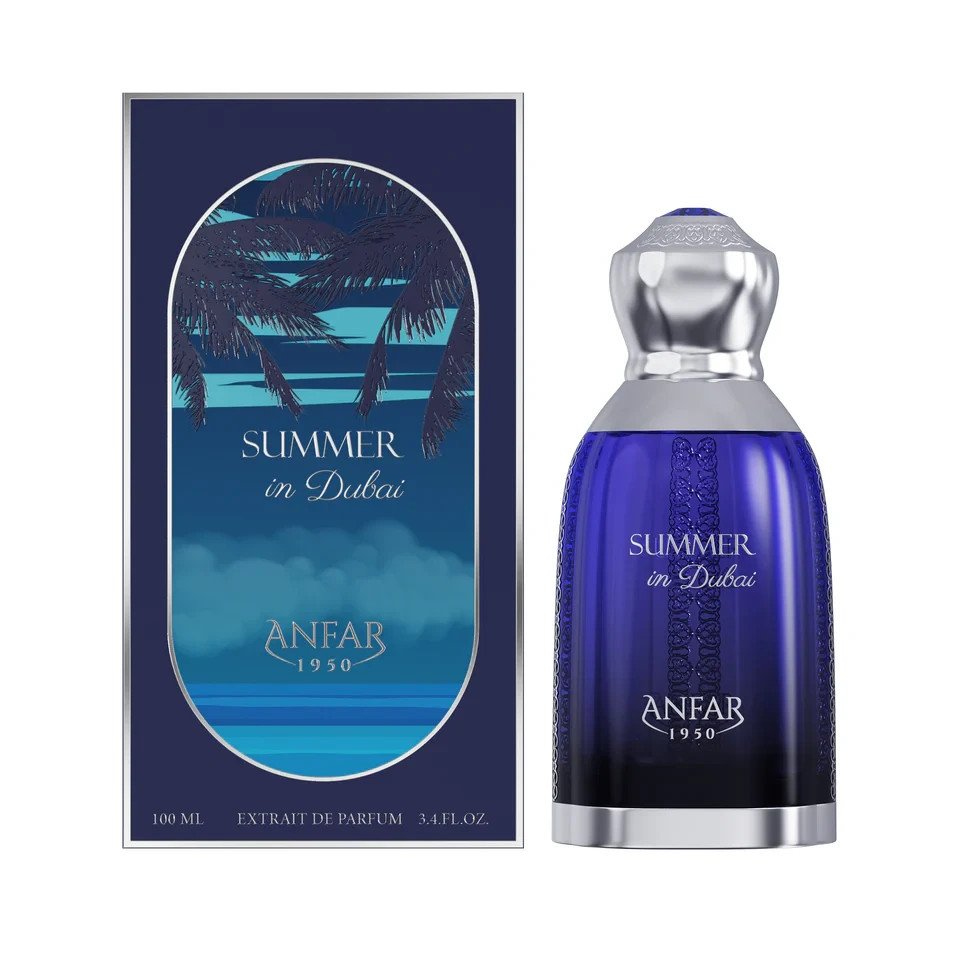 Anfar 1950 Summer In Dubai For Men And Women Extrait De Parfum 100 ML