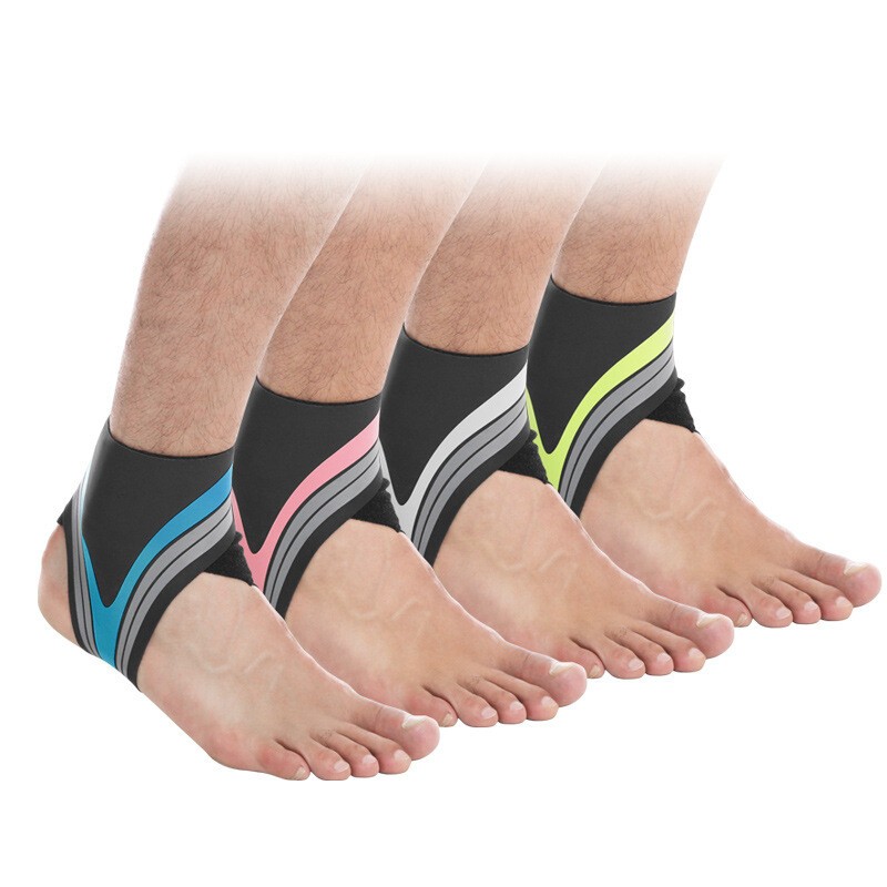 Gym Ankle Support Brace Sports Foot Protect Adjustable Strap Pad Sock Weight