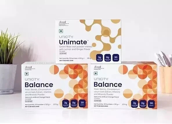 UNICITY FEEL GREAT PACK UNICITY BALANCE 60 SACHETS & UNIMATE 30 SACHET FRESH