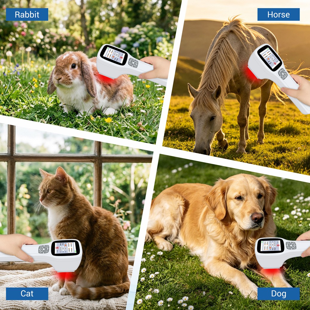 2.5W Cold Laser Therapy for Hand Pain 25 Diodes 4 Wavelength Independent Control