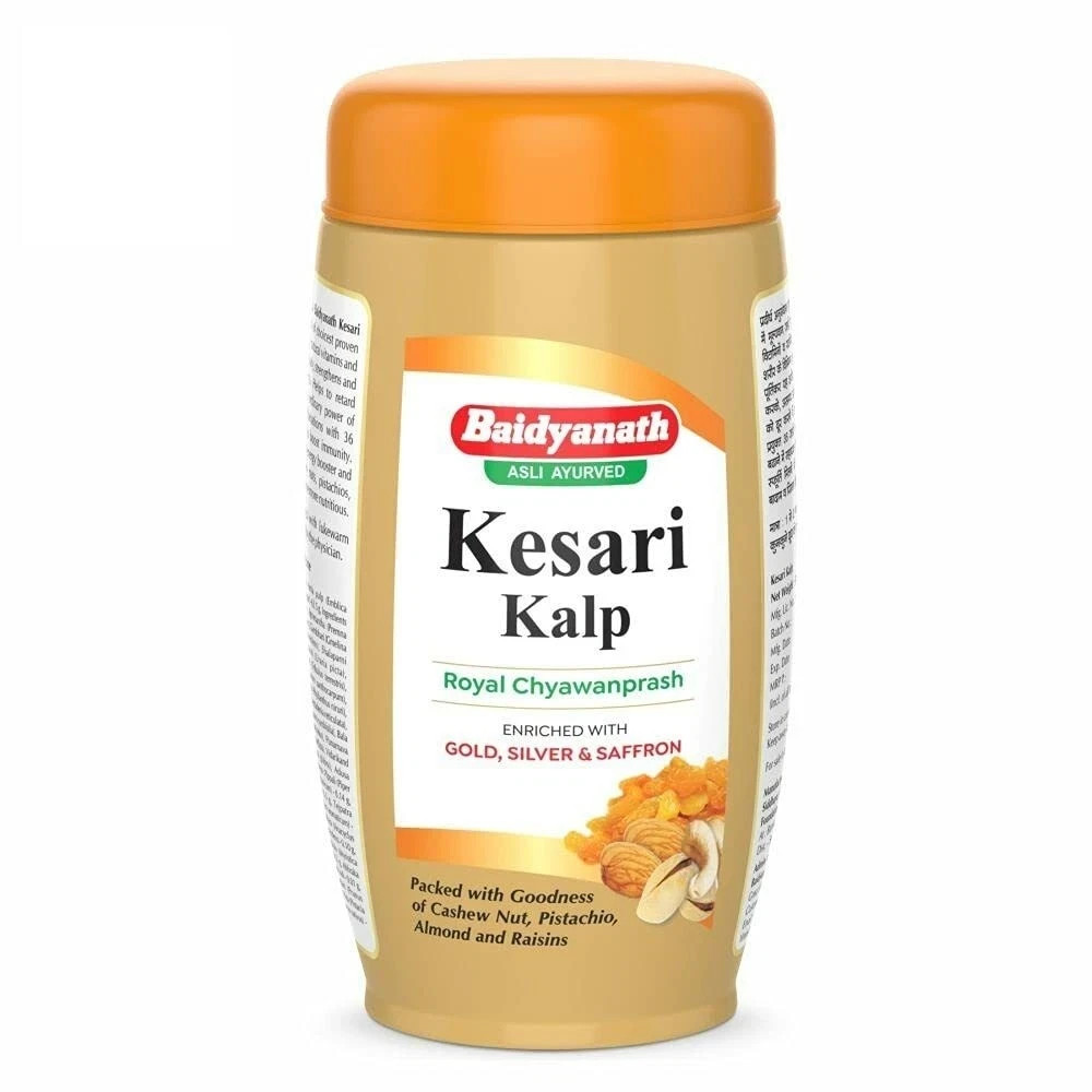 Baidyanath Kesari Kalp Royal Chyawanprash – with Gold, Silver and Saffron 1 kg