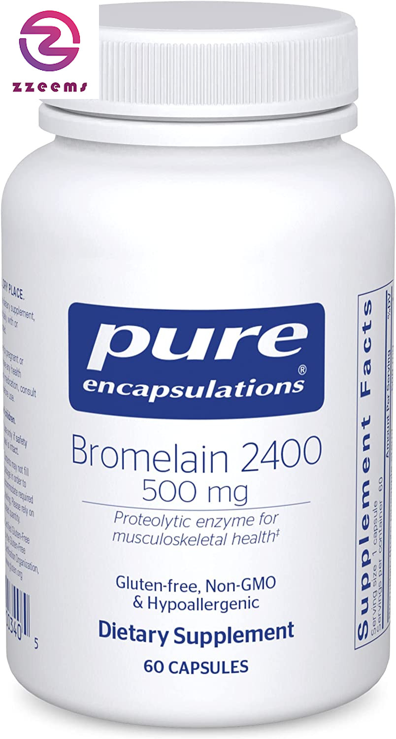 Bromelain 2400 | 500 Mg Supplement for Immune and Digestive Support, Enzymes, Jo