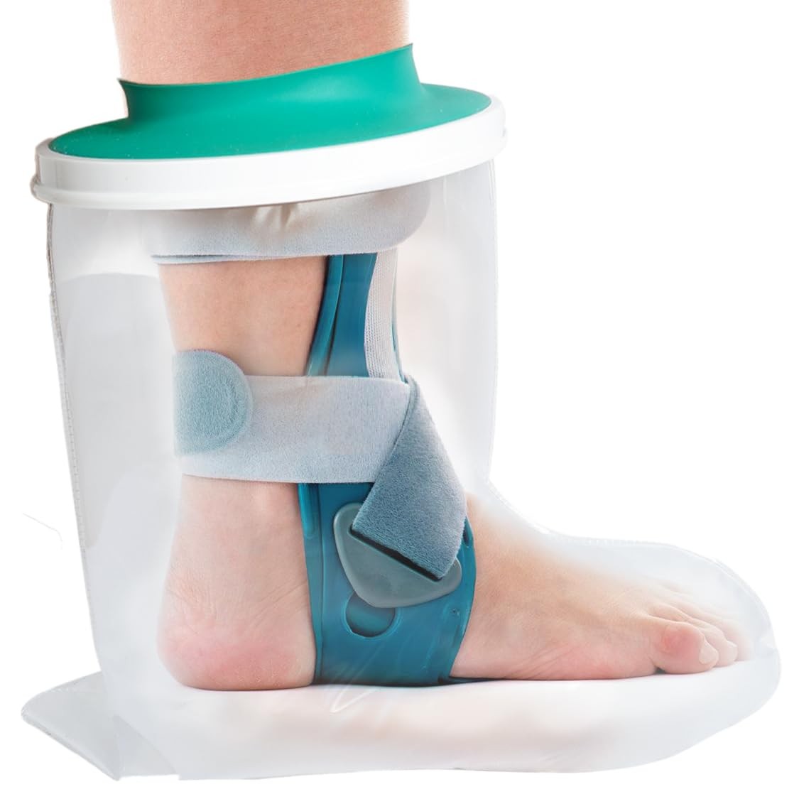 Waterproof Foot Cover for Shower Adult Teens with Upgraded Anti–Pooling Desi…
