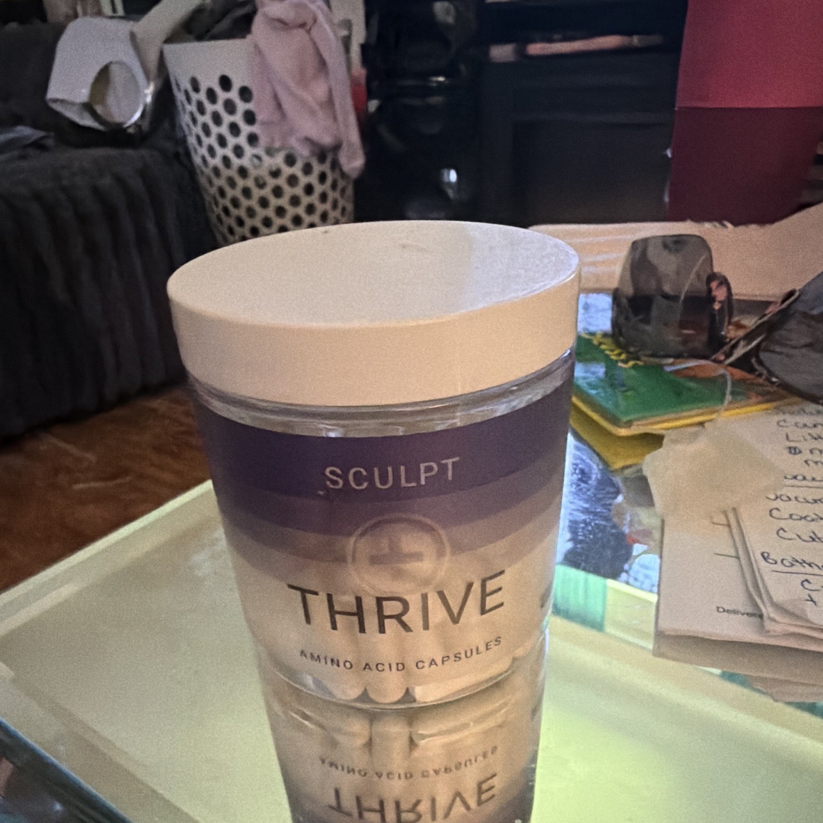 Le-Vel THRIVE SCULPT Amino Acid Capsules w/ BCAA + L-Arginine, Morning