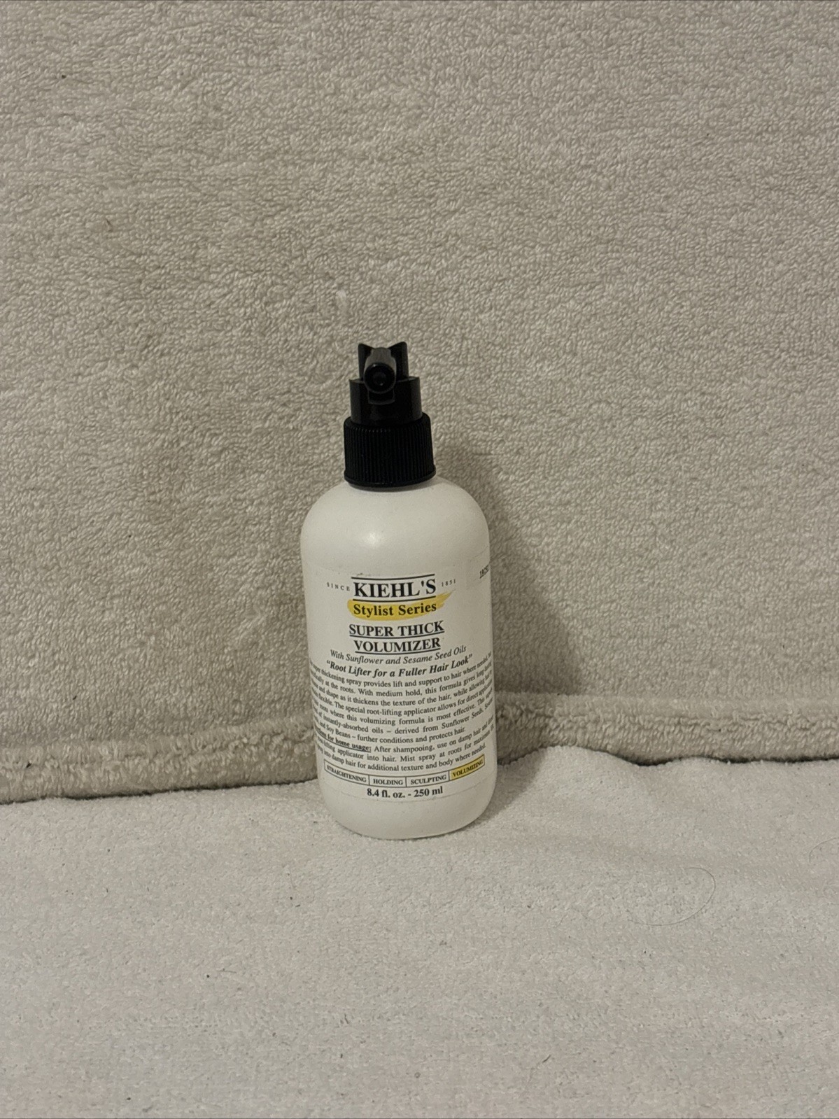 Kiehl’s NEW Stylist Series Super Thick Volumizer 8.4 fl Oz 250 ml NWOB FREE SHIP