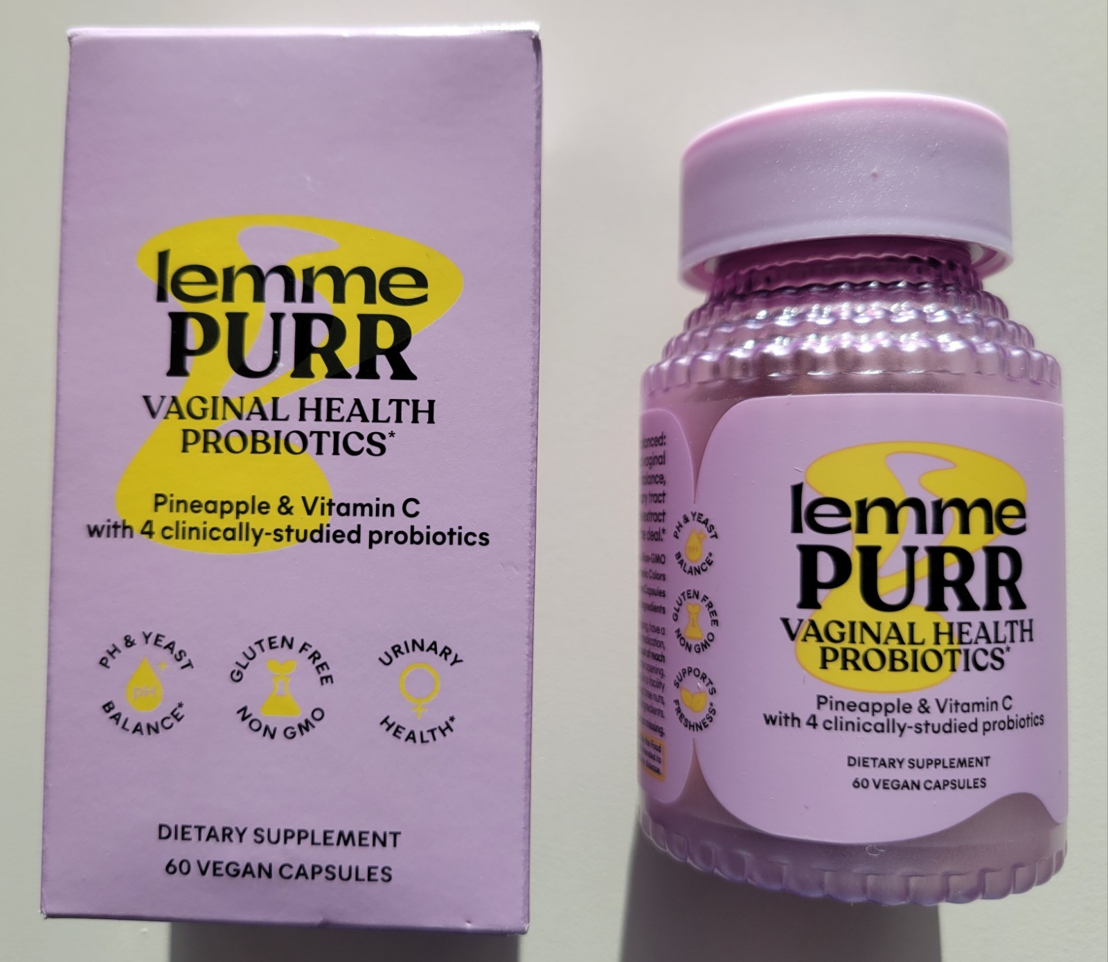 Lemme Purr Probiotic Capsules, 60 Count