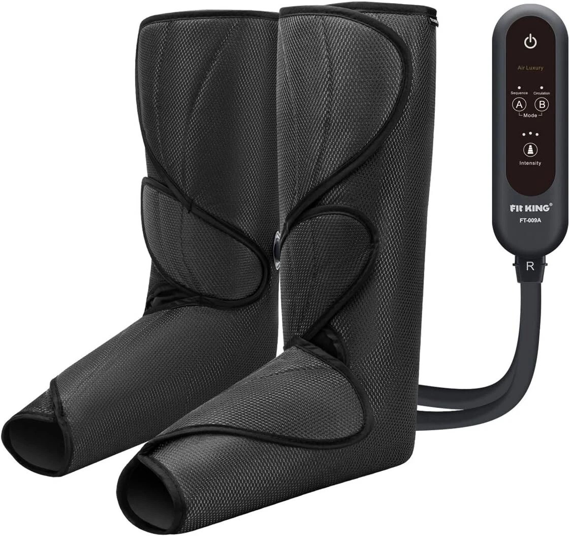 Fit King Leg Massager for Circulation Pain Relief, Air Compression Pain Relief