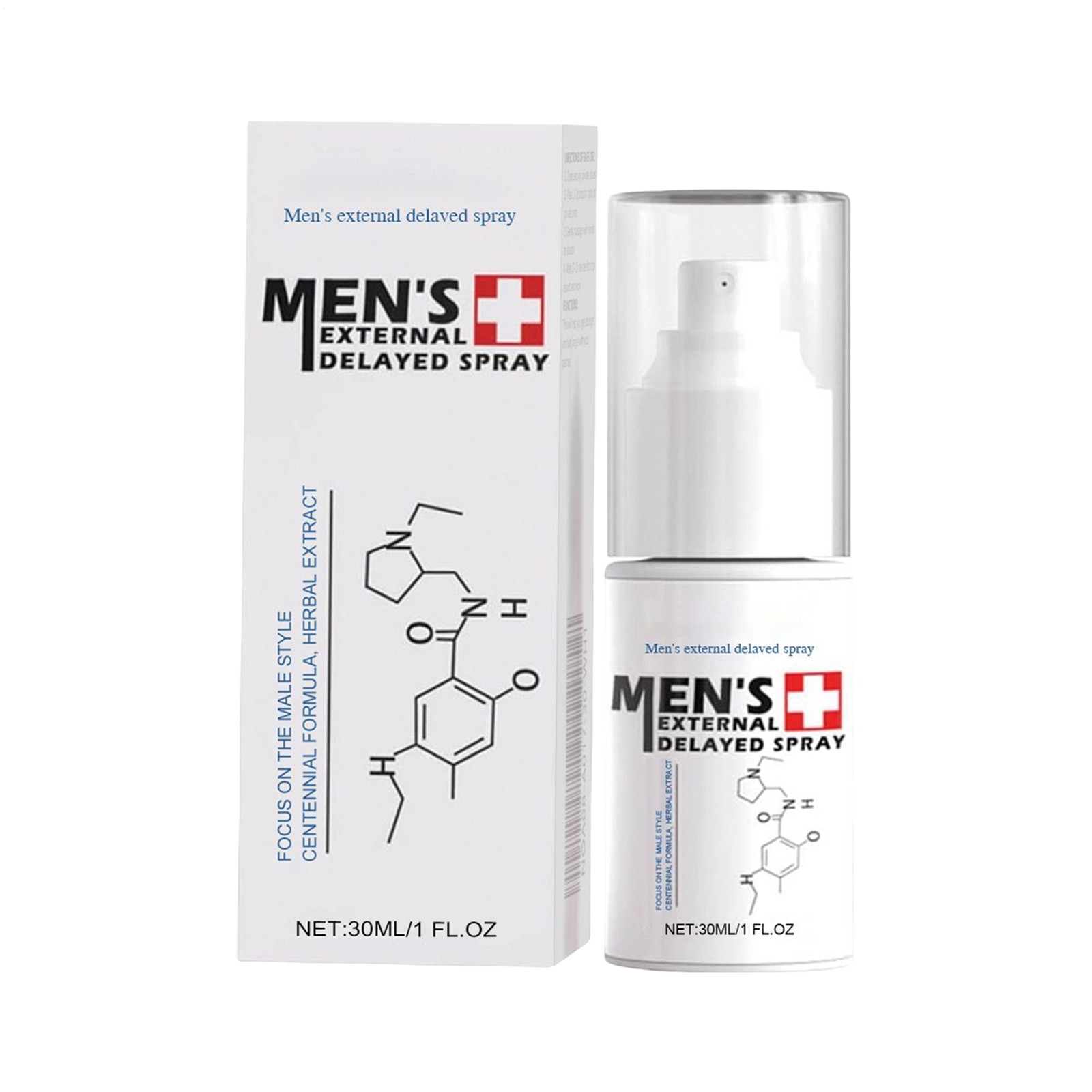 Premium Men’s Delay Spray – Fast-Actinsideg, No Numbing, botanical Ingredients