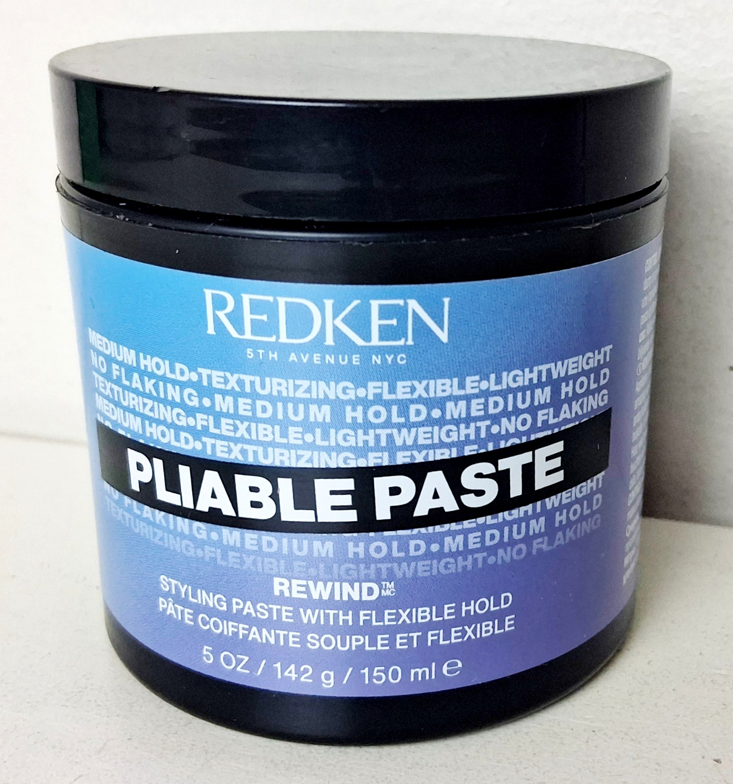 Redken Pliable Styling Hair Paste With Flexible Hold for All Hair Types 5 oz