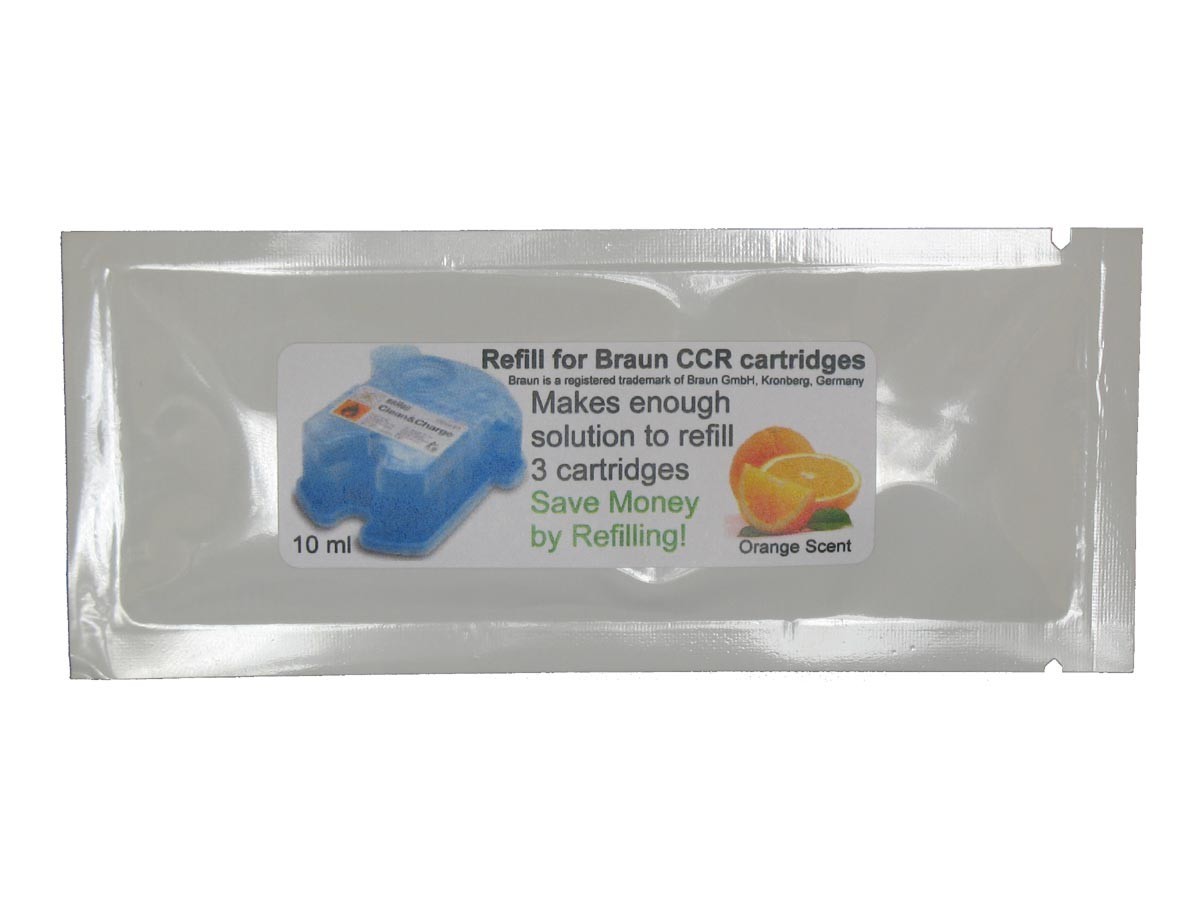 30 Refills/10Pkt for Braun® Clean & Renew® Charge Cartridges Pulsonic Syncro CCR