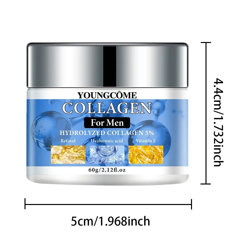 60g Men’s Retinol Collagen Moisturizing Cream Anti-Aging Firming Facial Skincare