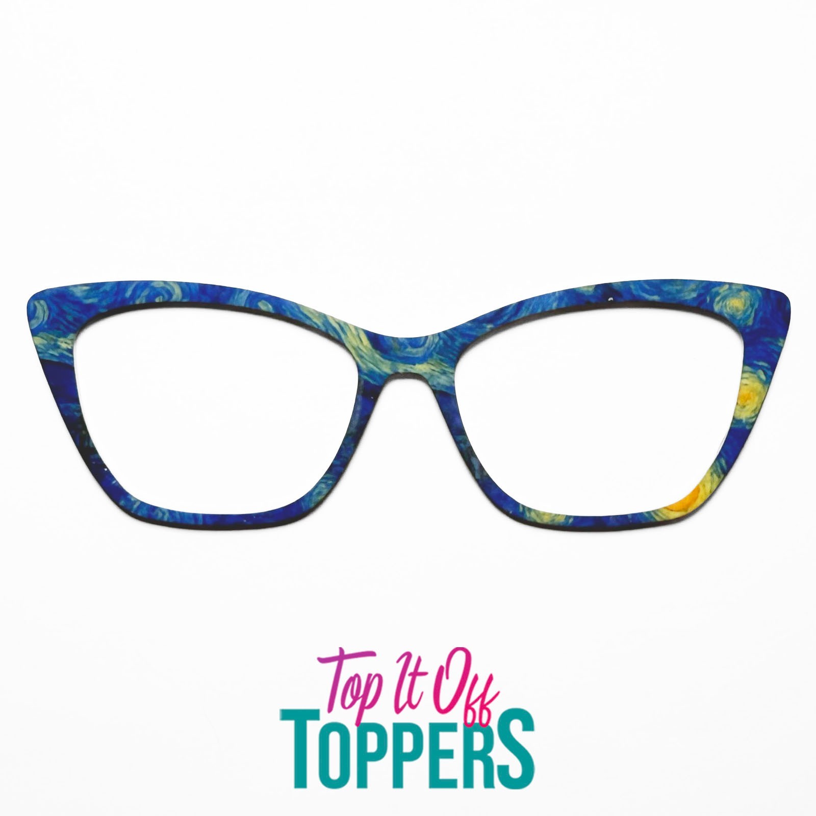 Van Gogh Starry Night Eyewear Topper – Available in Any Pair Compatible Frame