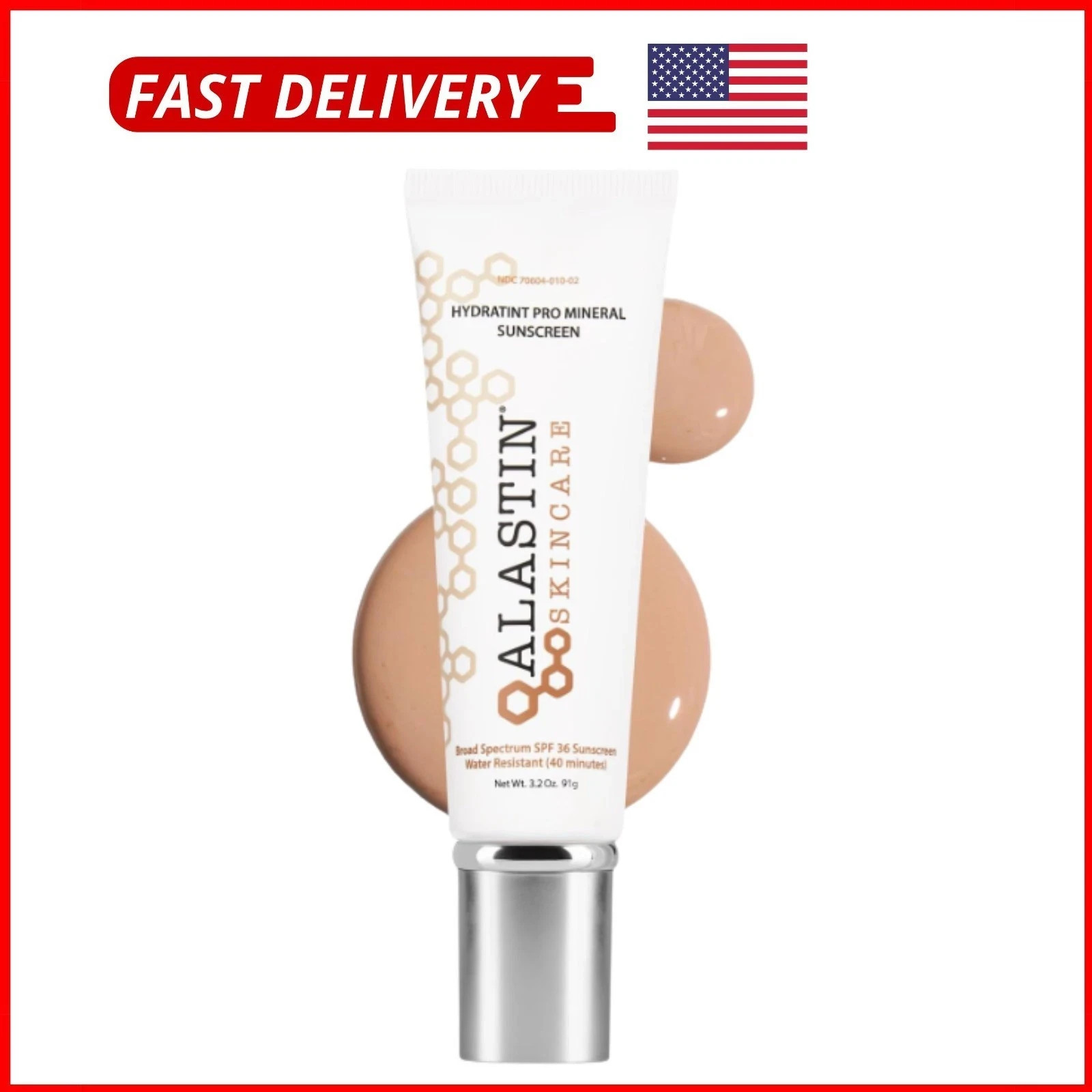 Alastin Hydratint Pro Mineral Broad Spectrum Sunscreen SPF 36 – 3.2 Ounces