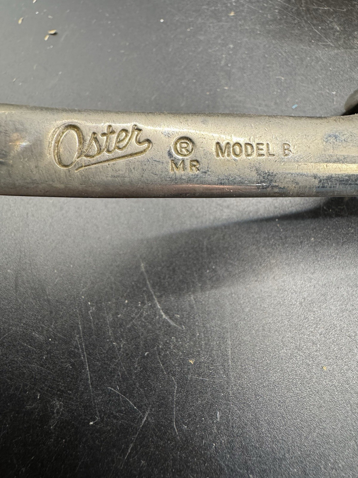 Vintage Oster Model B Hand Hair Clipper Size 000 Made For Craftsman W/ Box