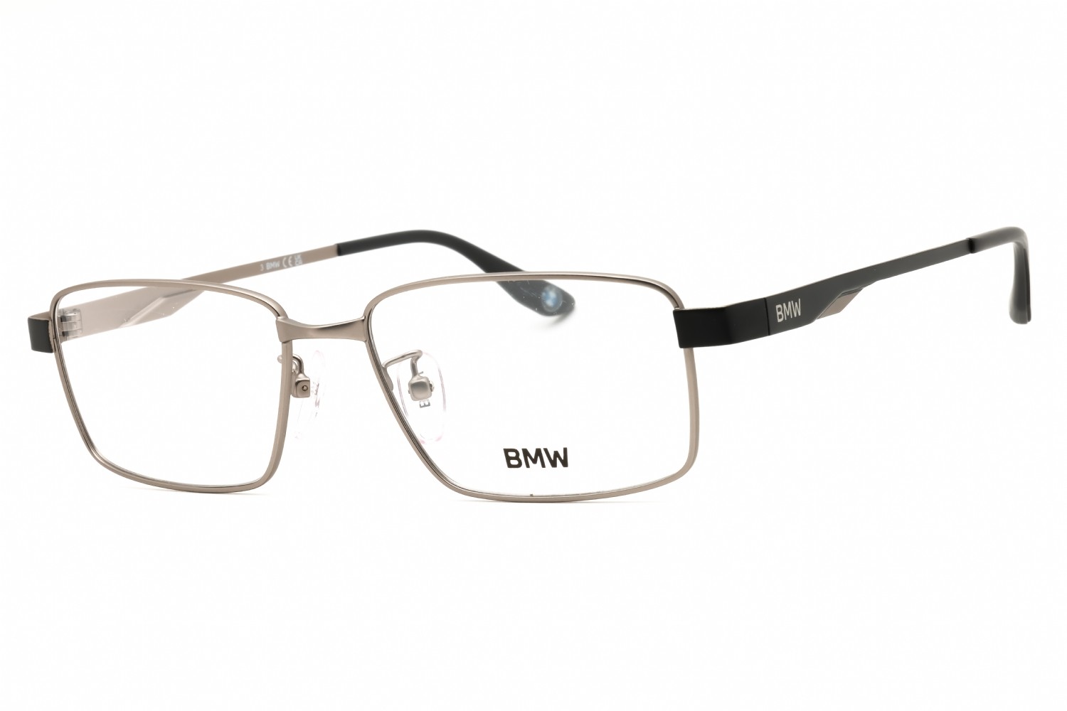 BMW BW5071-015-56 Eyeglasses Frame Size 56mm 17mm 150mm RUTHENIUM Men 889214453