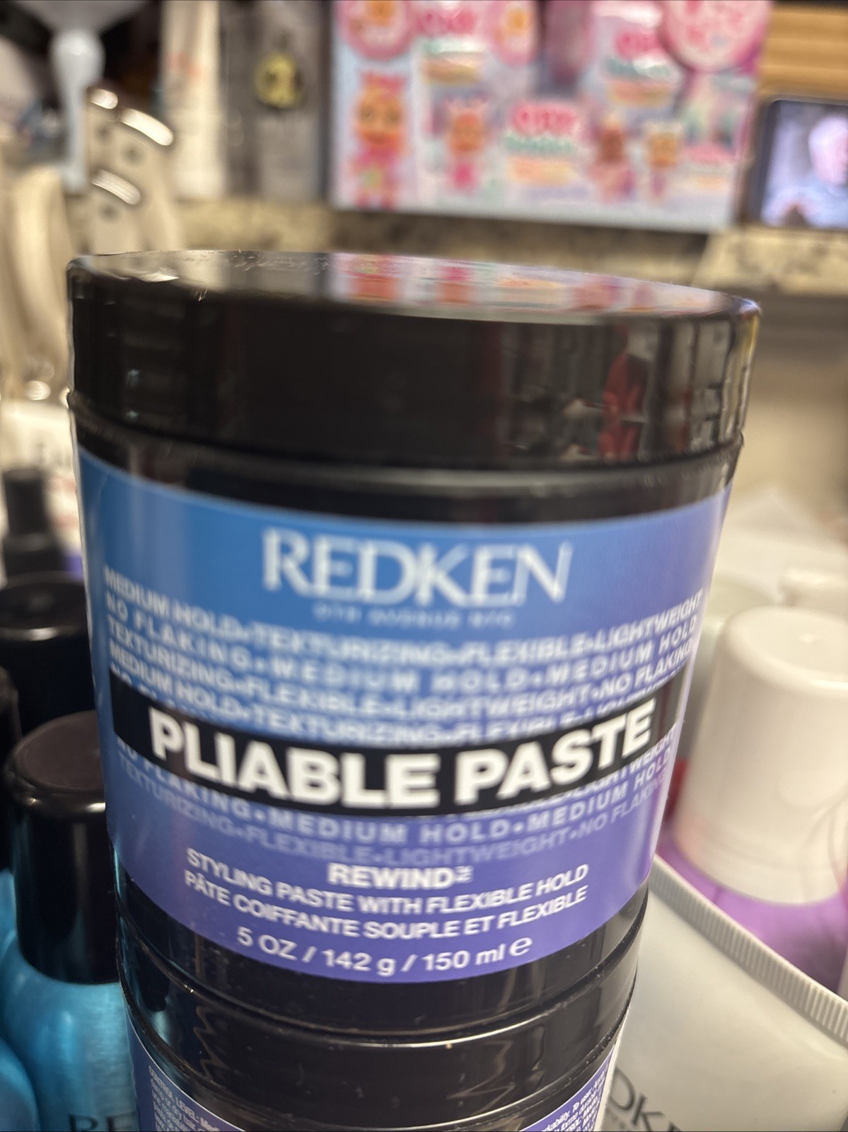 REDKEN Pliable Paste 5 Oz Rewind SMALL BUSINESS CAT LADY 🐈🧸🐈‍⬛🛍️