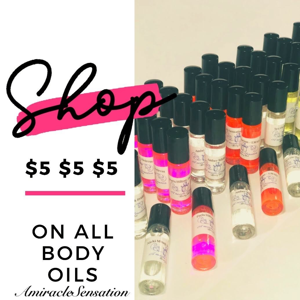 Women Body Oils | Pure Oil | 1/3 Oz Roll On Fragrances | Uncut Body Oil